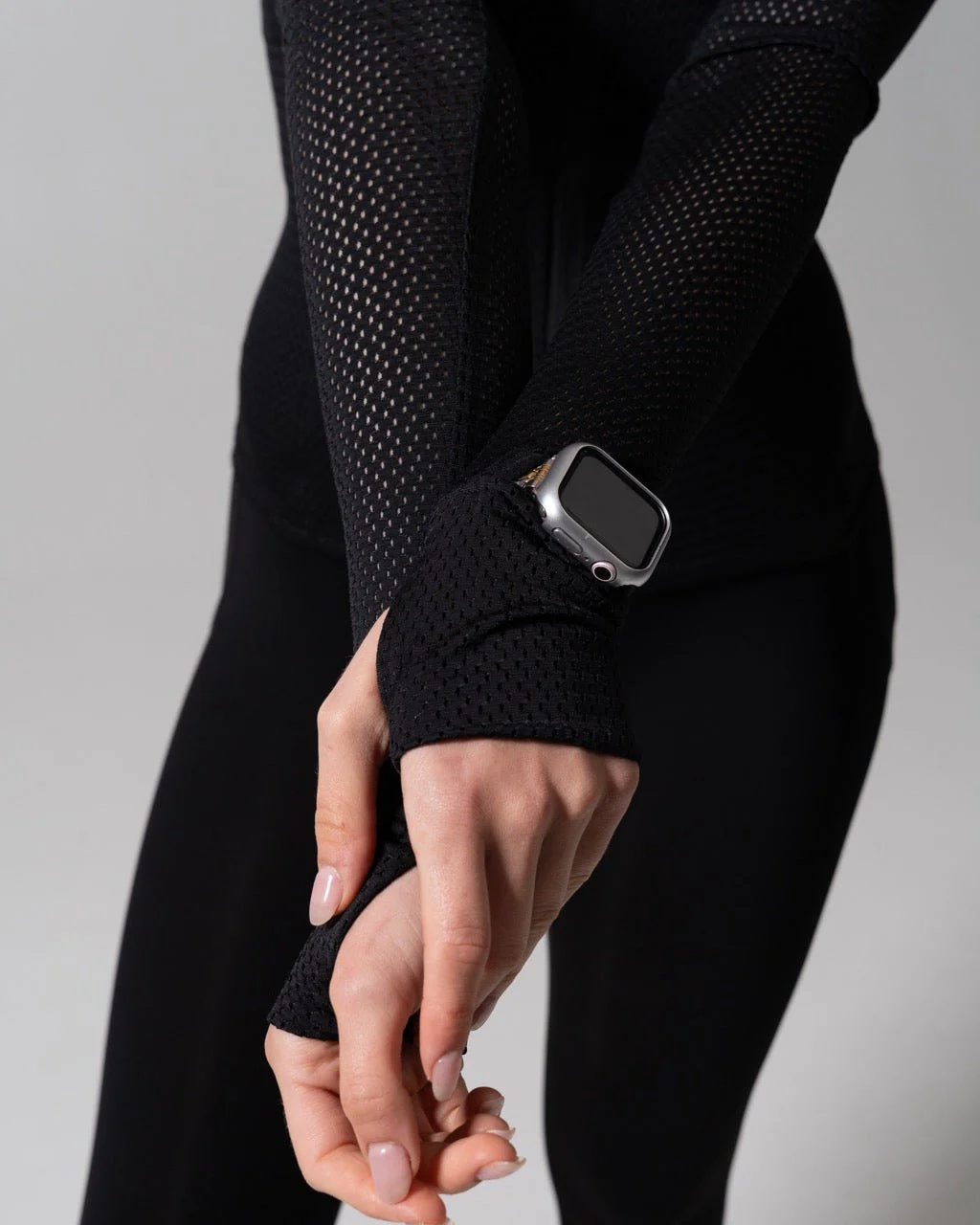 Spice Mesh Jacket - Onyx Black - Image 6