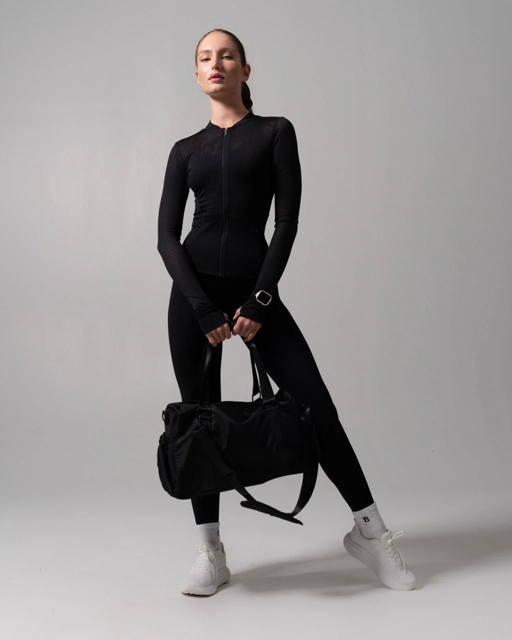 Spice Mesh Jacket - Onyx Black - Image 9