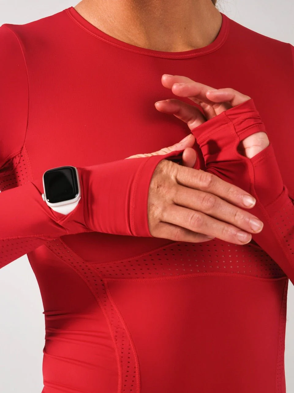 *PREORDER* Storm Hip Top - Lipstick Red - Image 6