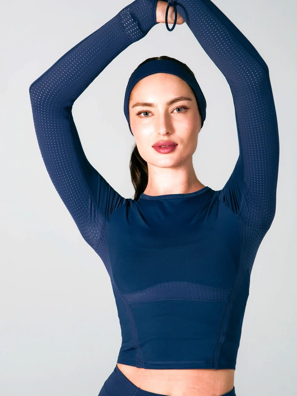 Storm Waist Top - Baked Blue - Image 11