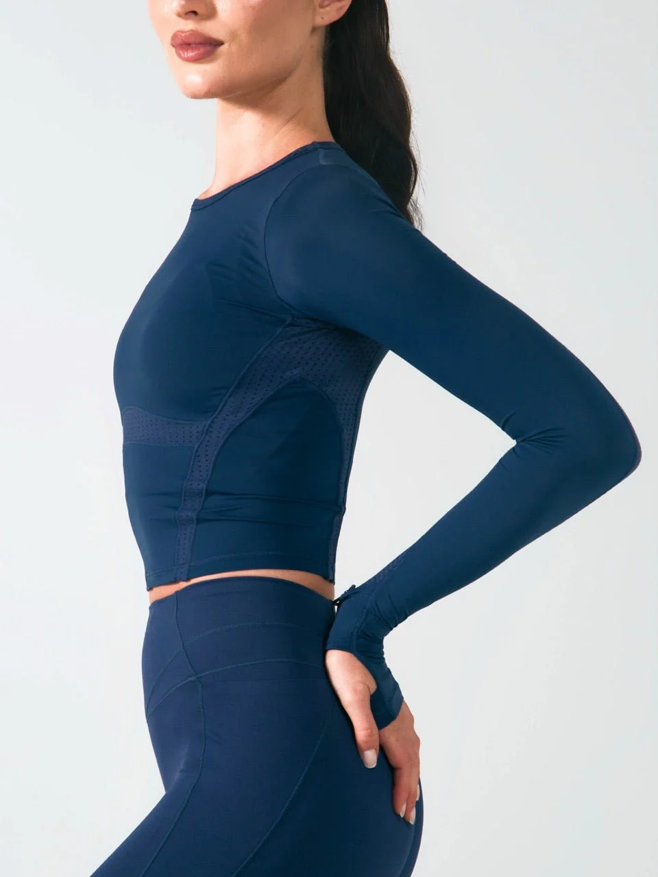 Storm Waist Top - Baked Blue - Image 5