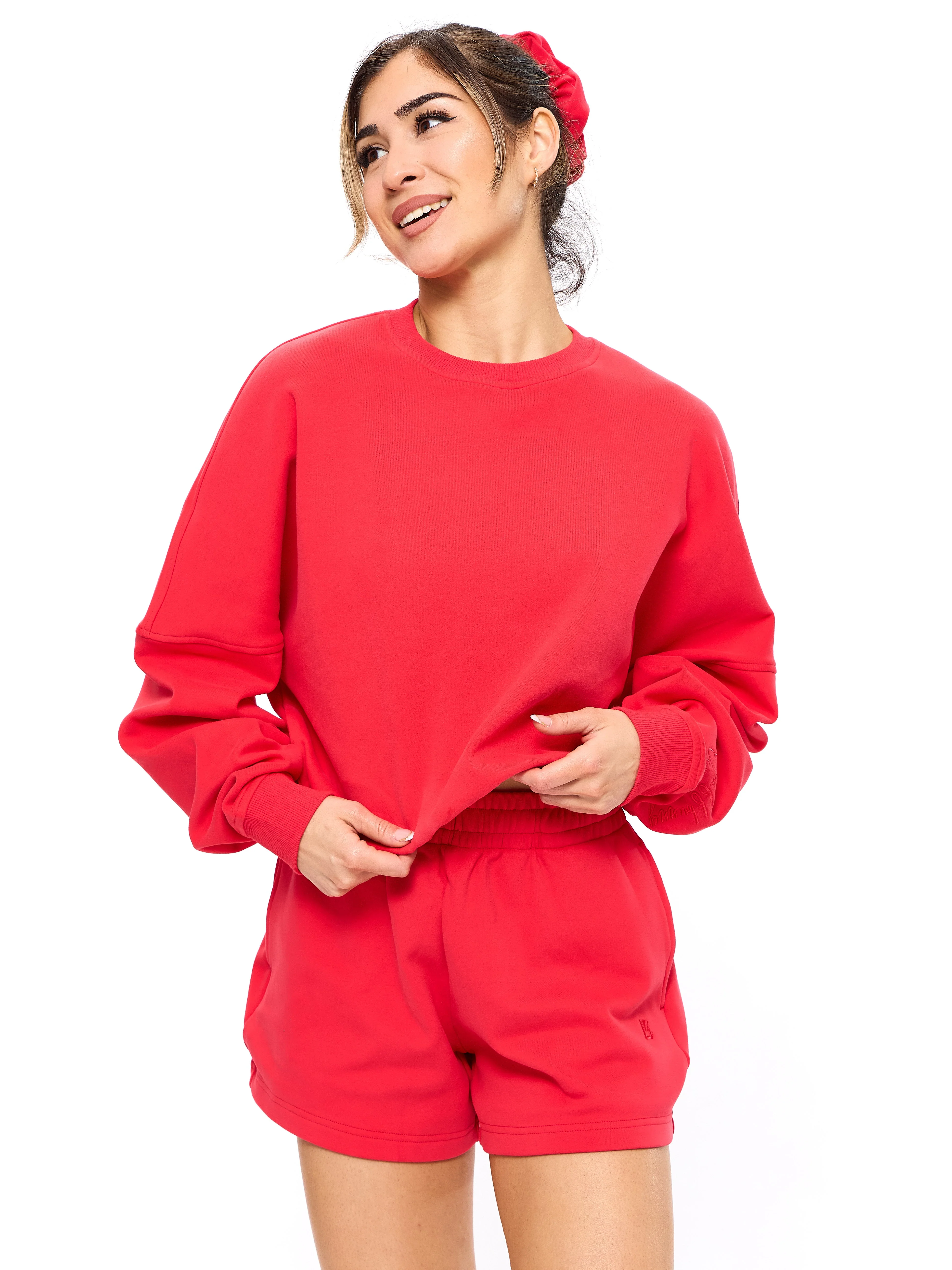 Story Cloud Pullover - Salsa Red - Image 5