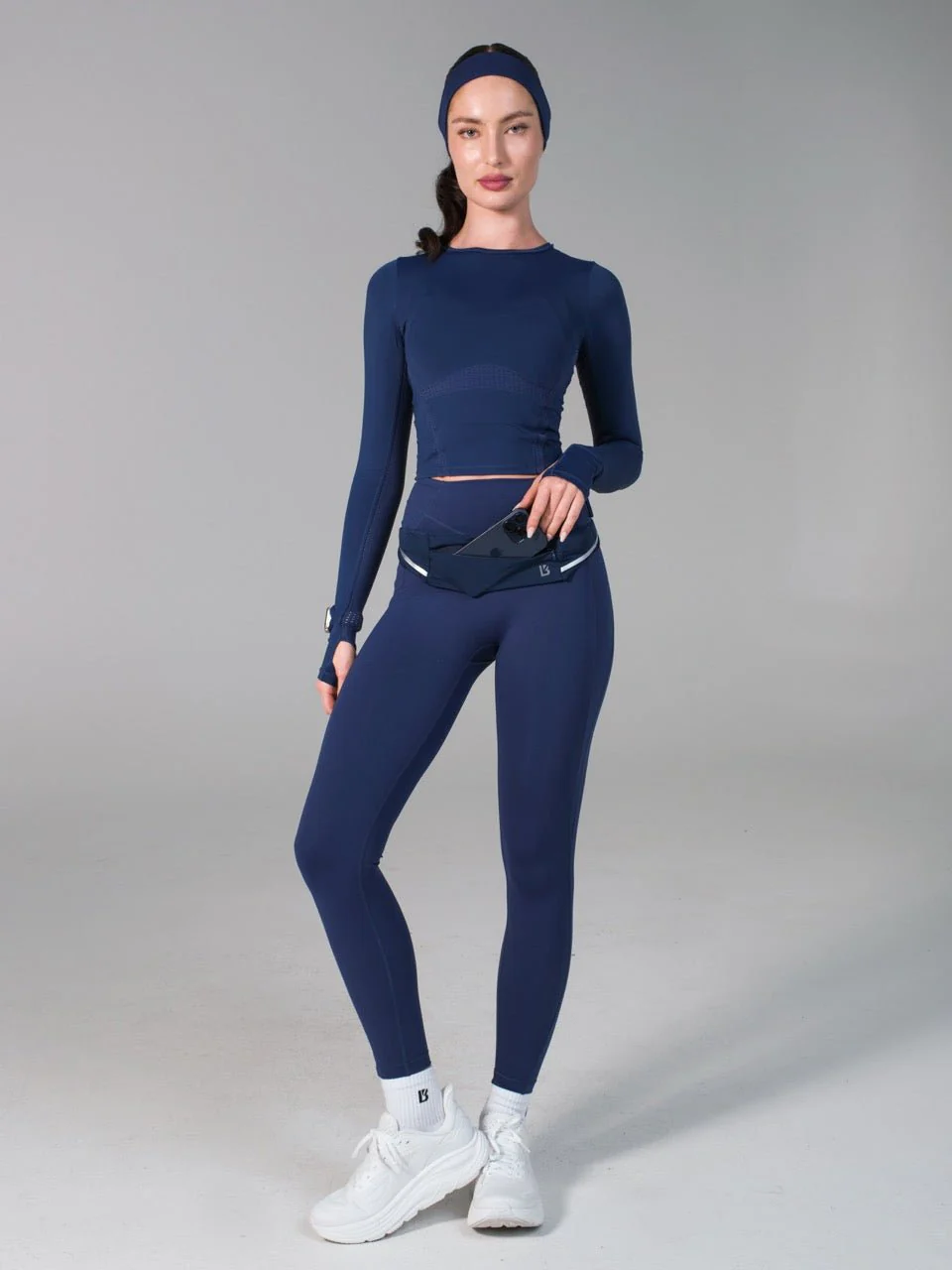Story Running Belt - Baked Blue - Image 4