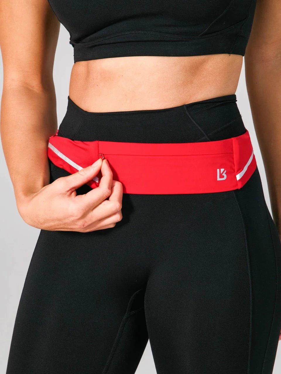 Story Running Belt - Lipstick Red - Image 4