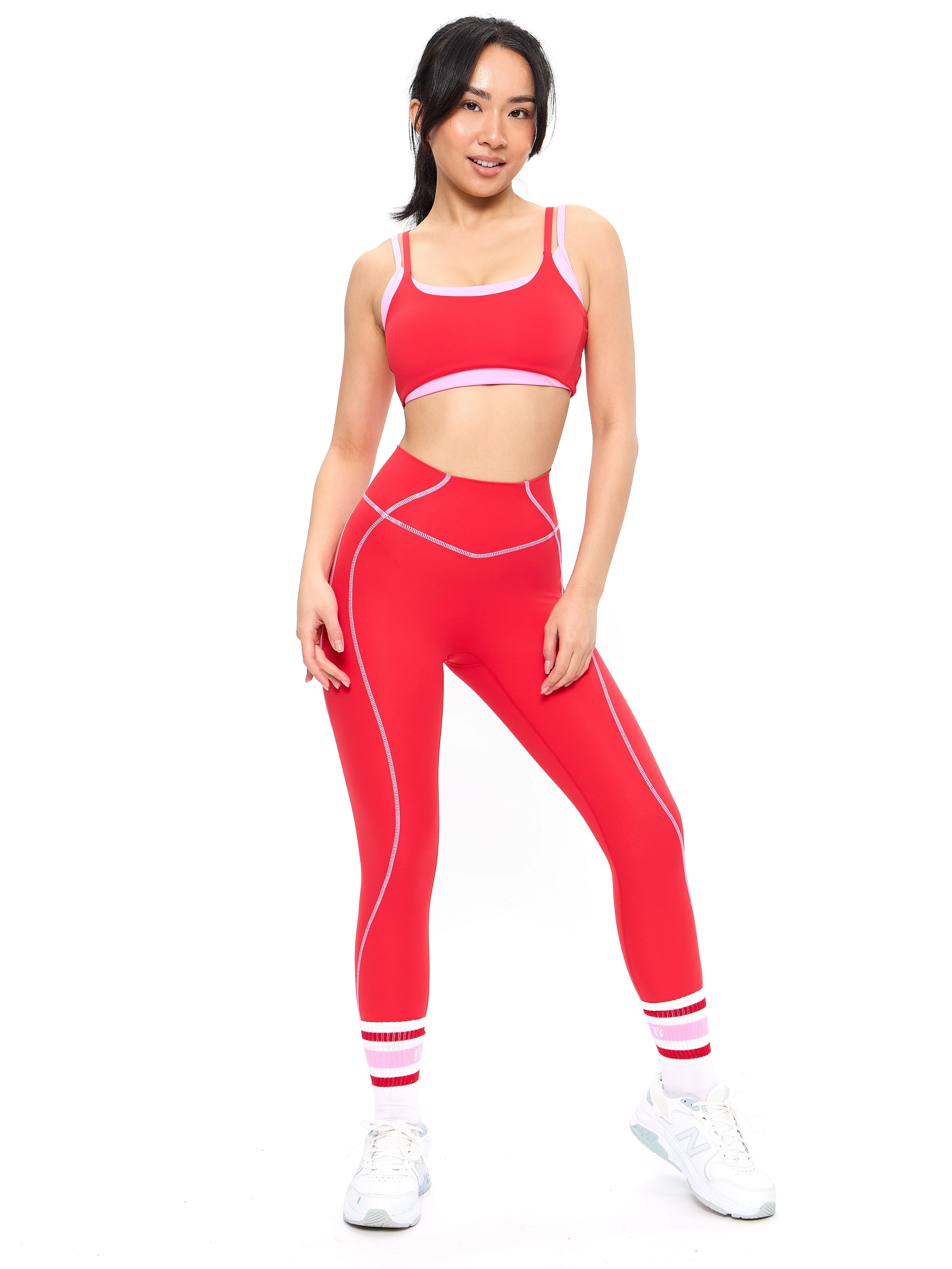 Story Sports Bra - Salsa Red - Image 3