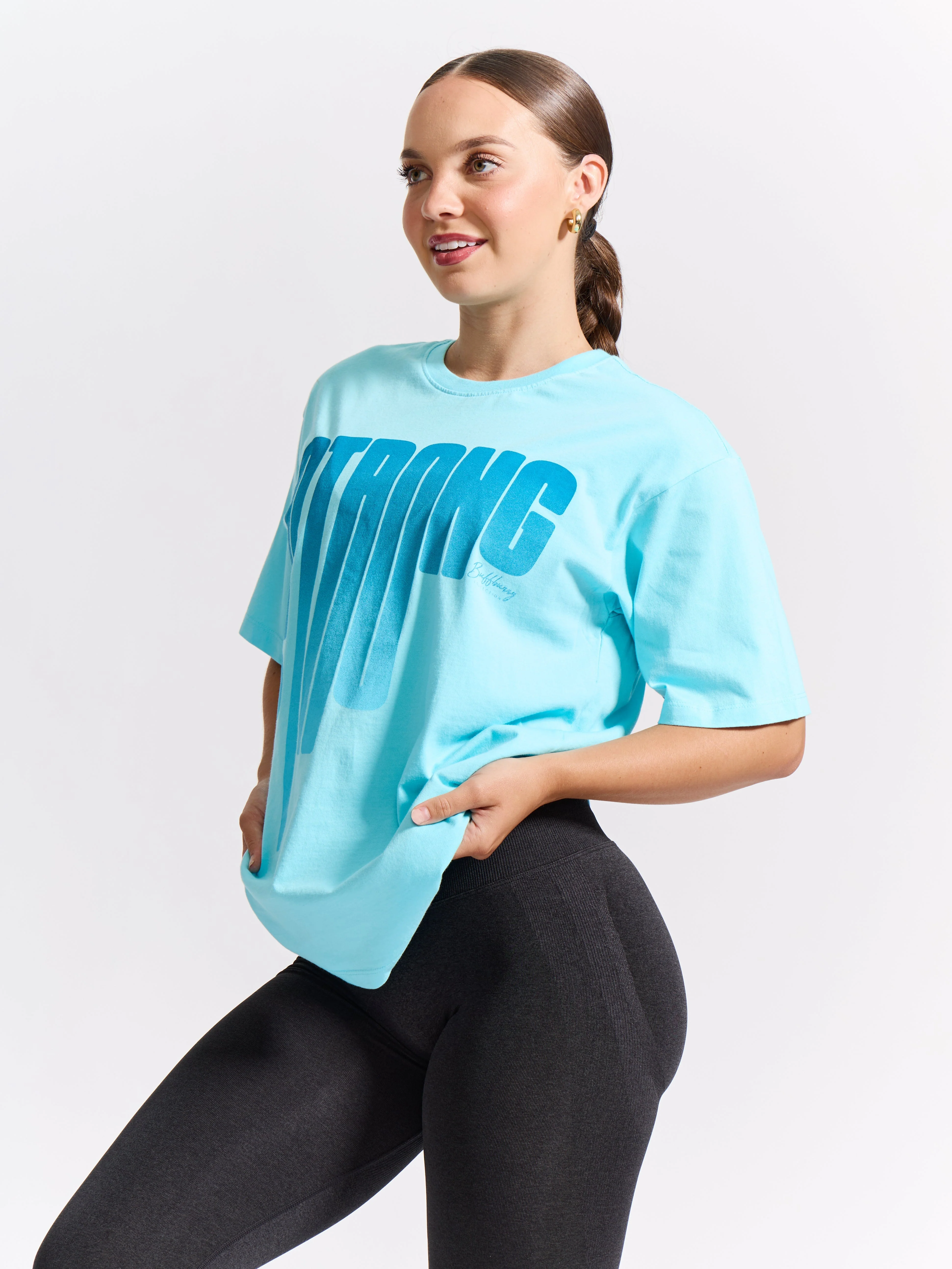 Strong SS Tee - Cotton Candy - Image 4