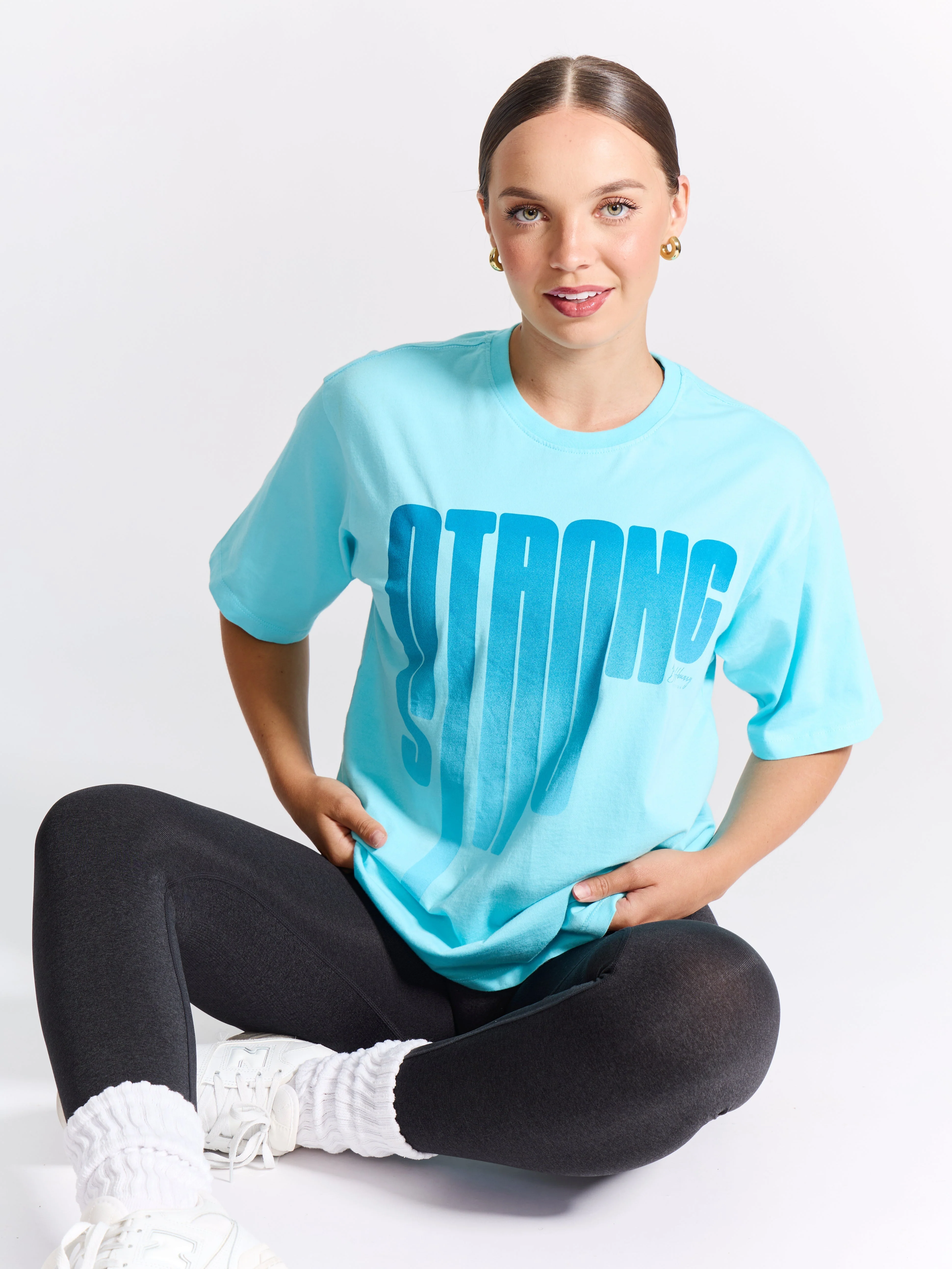 Strong SS Tee - Cotton Candy - Image 5