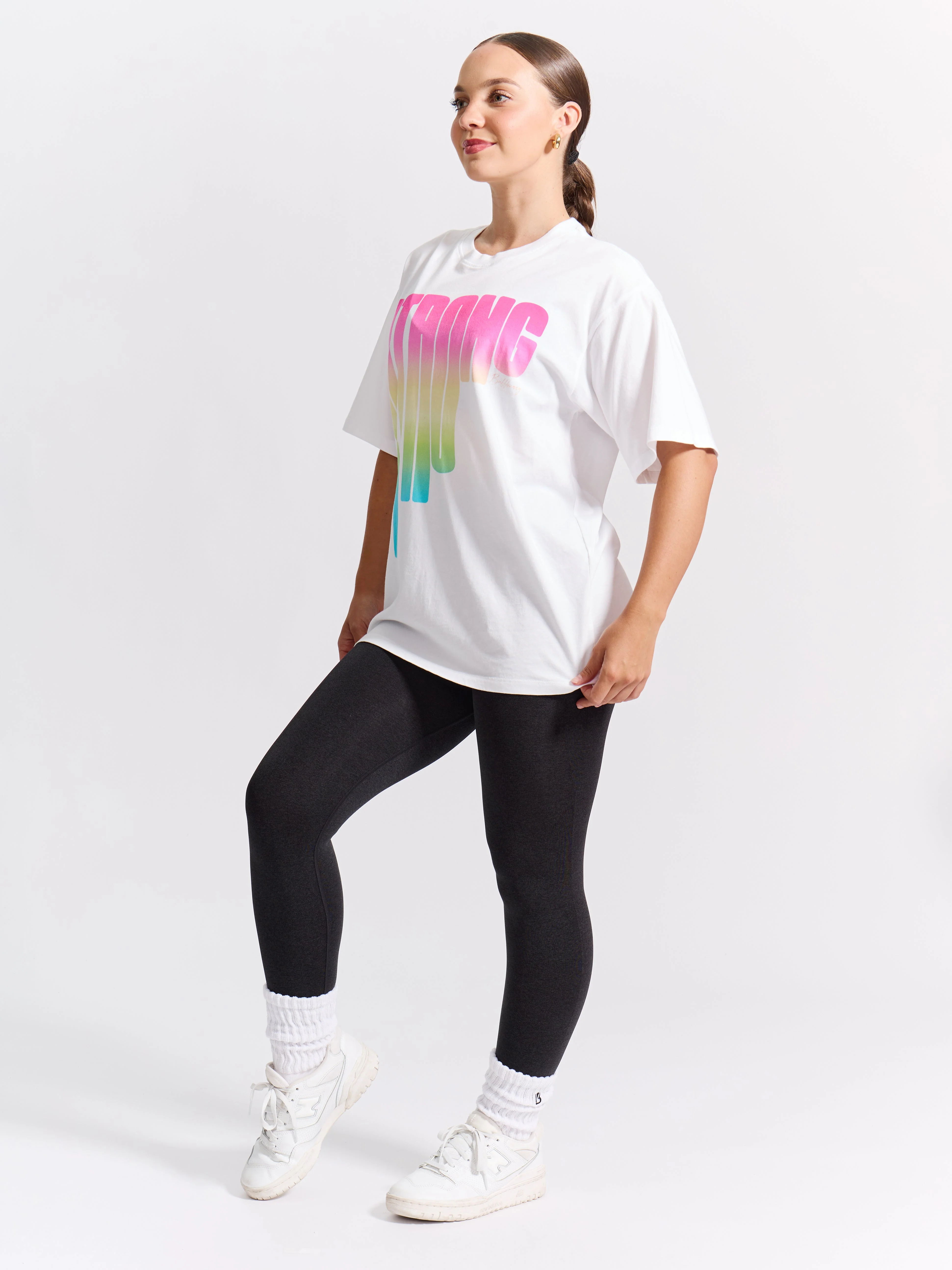 Strong SS Tee - White - Image 3
