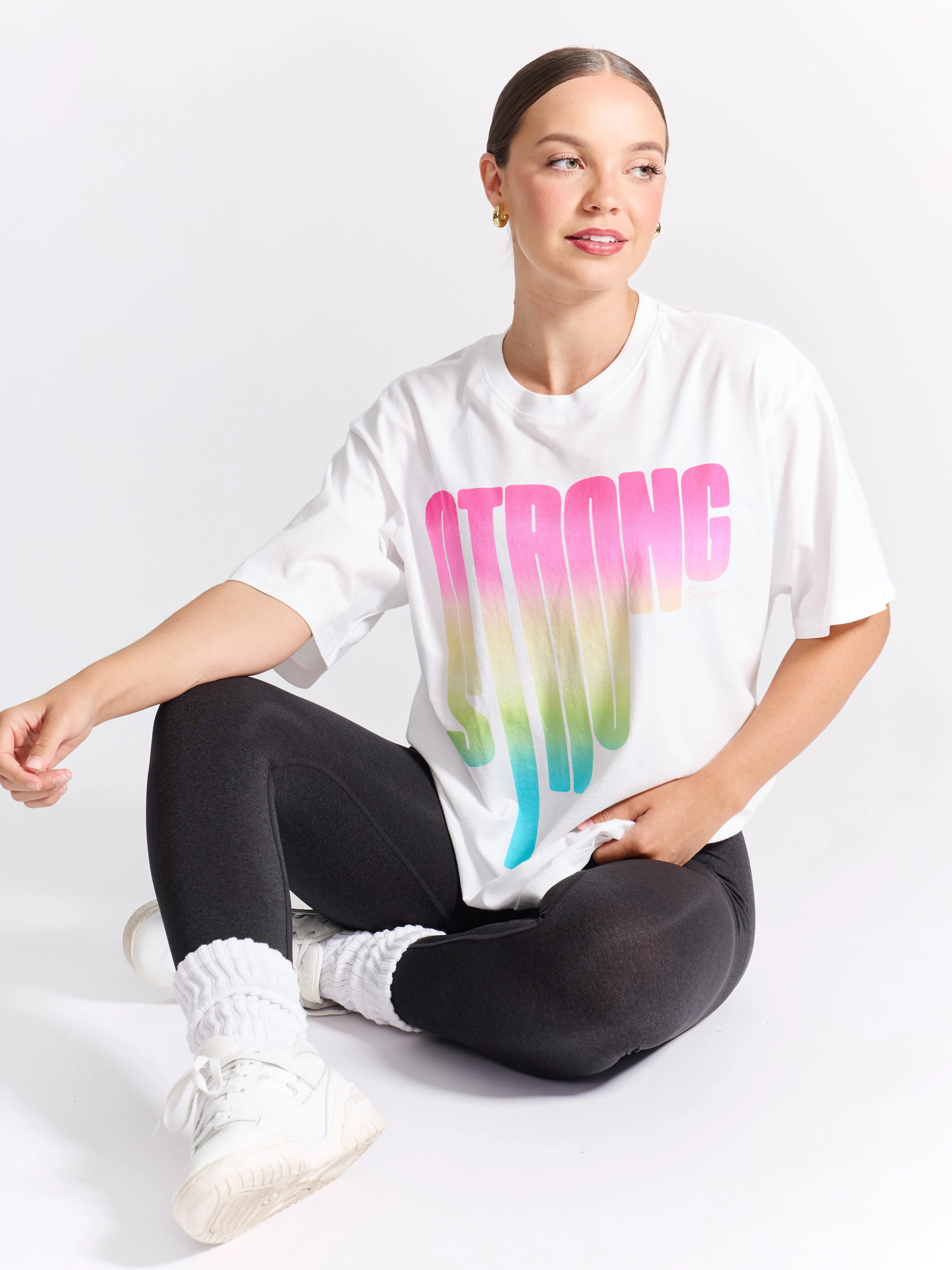 Strong SS Tee - White - Image 5