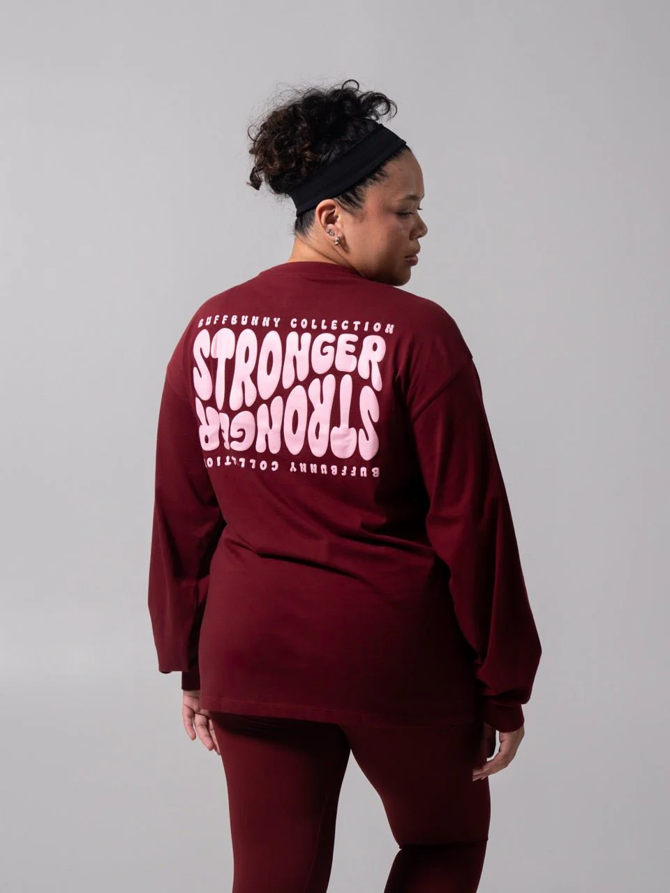 Stronger Long Sleeve Tee - Vineyard - Image 4