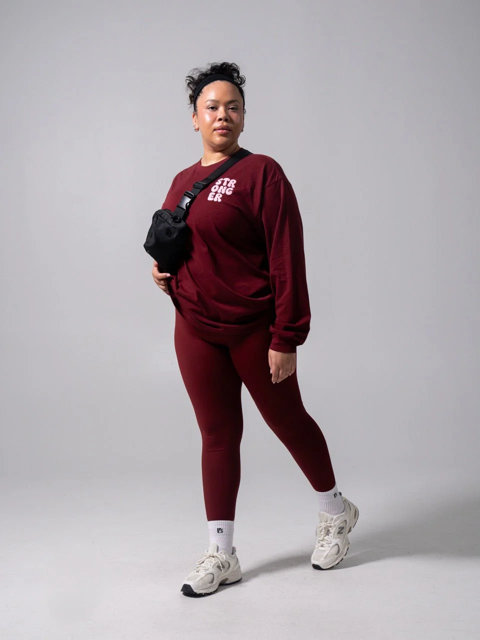 Stronger Long Sleeve Tee - Vineyard - Image 6