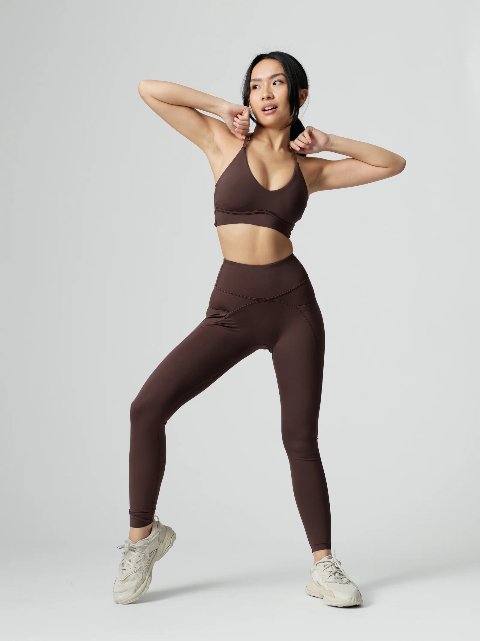 Sultry Sports Bra - Journey Dark Brown - Image 4
