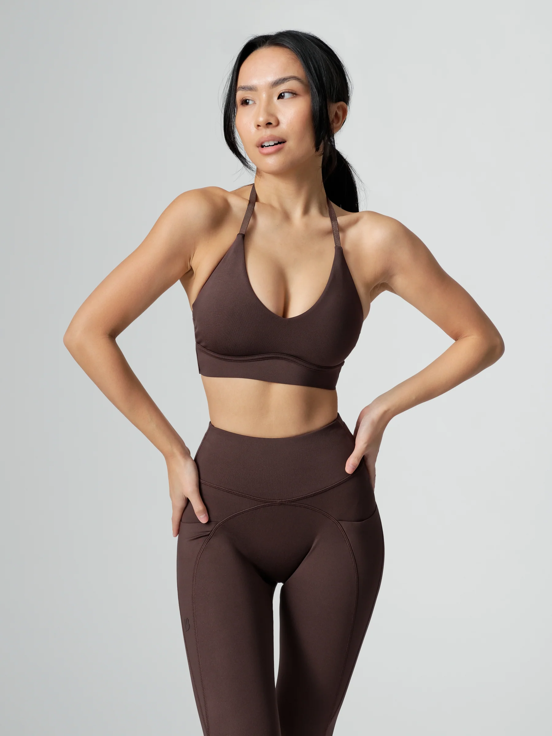Sultry Sports Bra - Journey Dark Brown - Image 5