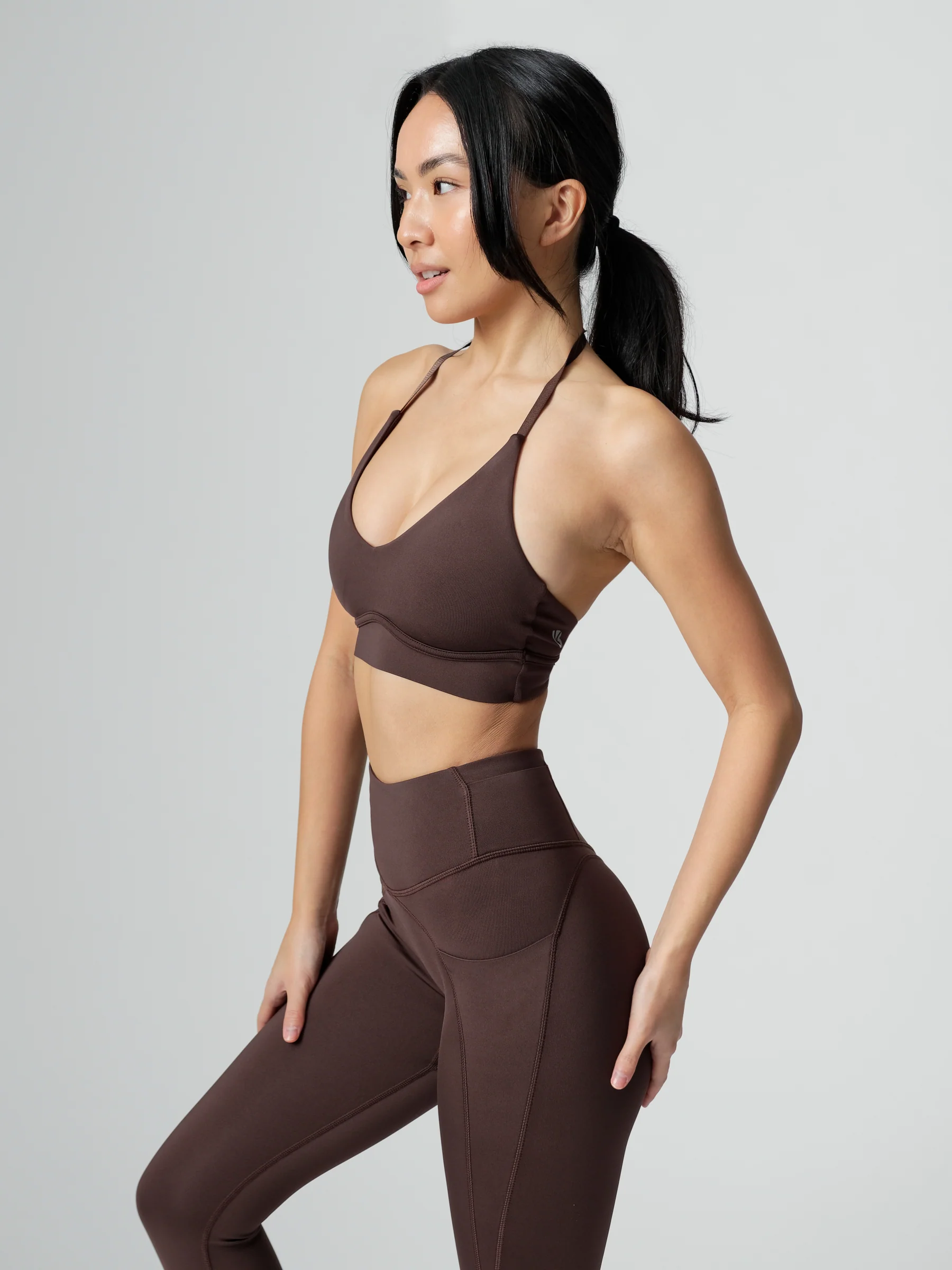 Sultry Sports Bra - Journey Dark Brown - Image 6