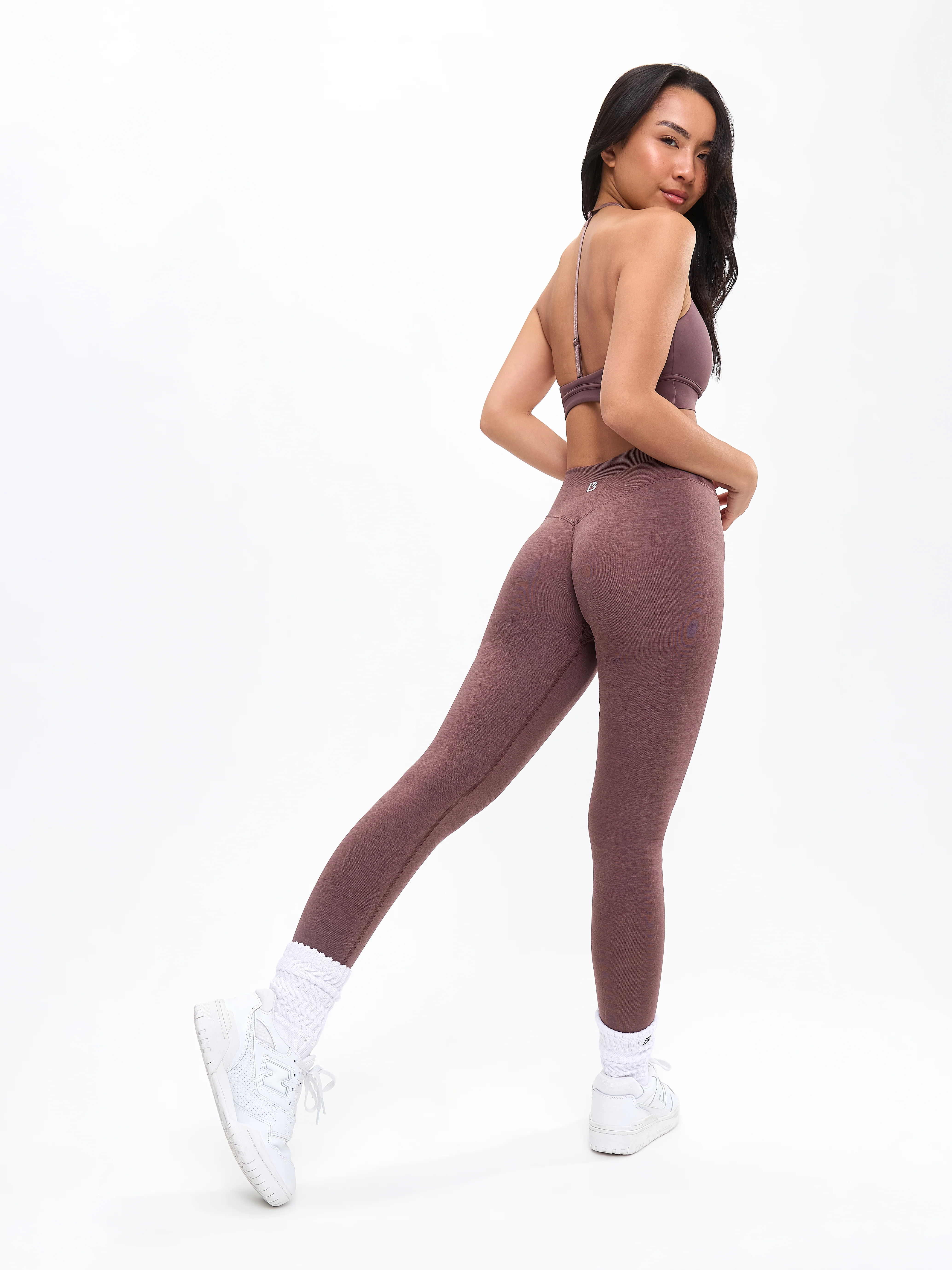Sultry Sports Bra - Mocha Berry - Image 3