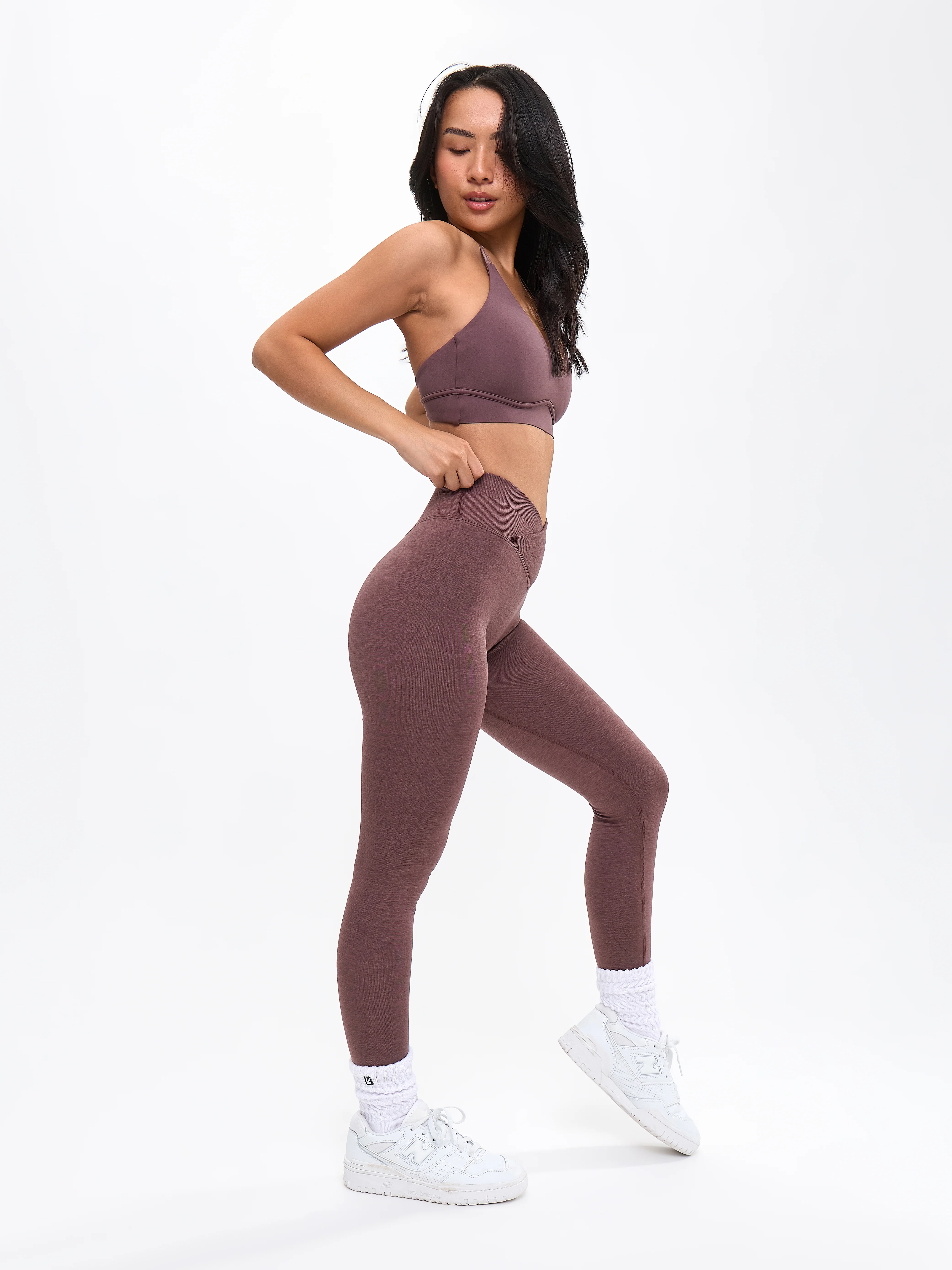 Sultry Sports Bra - Mocha Berry - Image 6