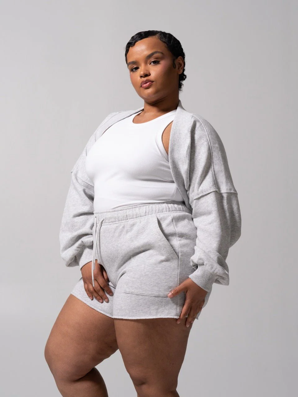 Threads Bolero - Heather Grey - Image 5