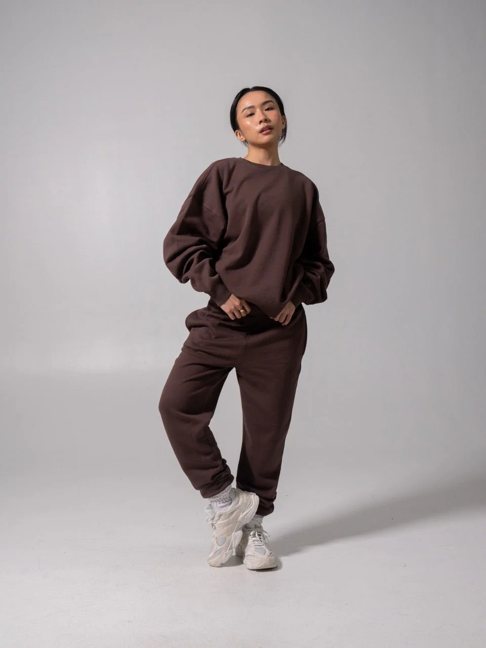 Threads Crew Pullover - Espresso - Image 2