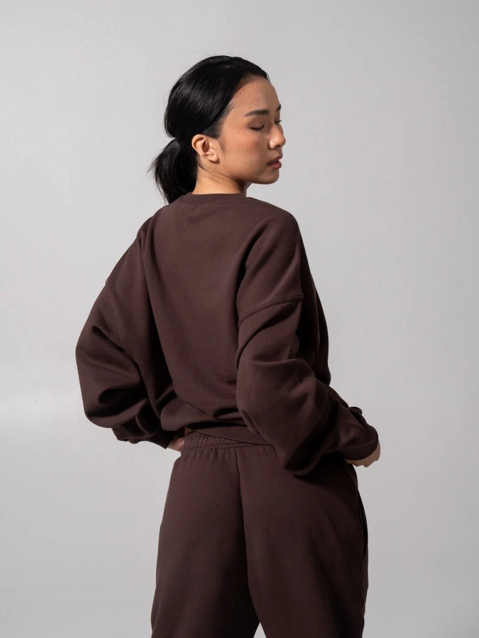 Threads Crew Pullover - Espresso - Image 3