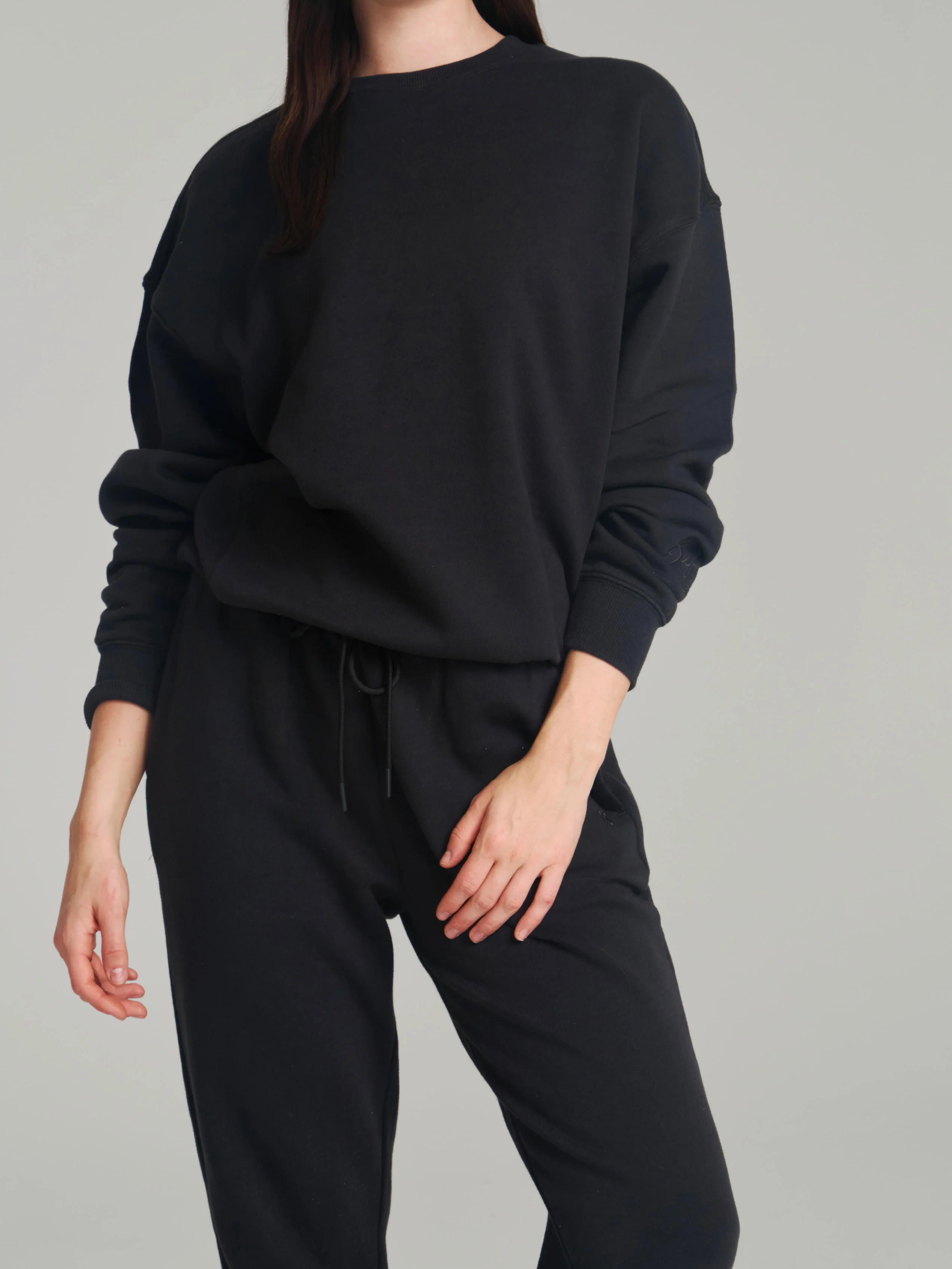 Threads Crew Pullover - Onyx Black - Image 3