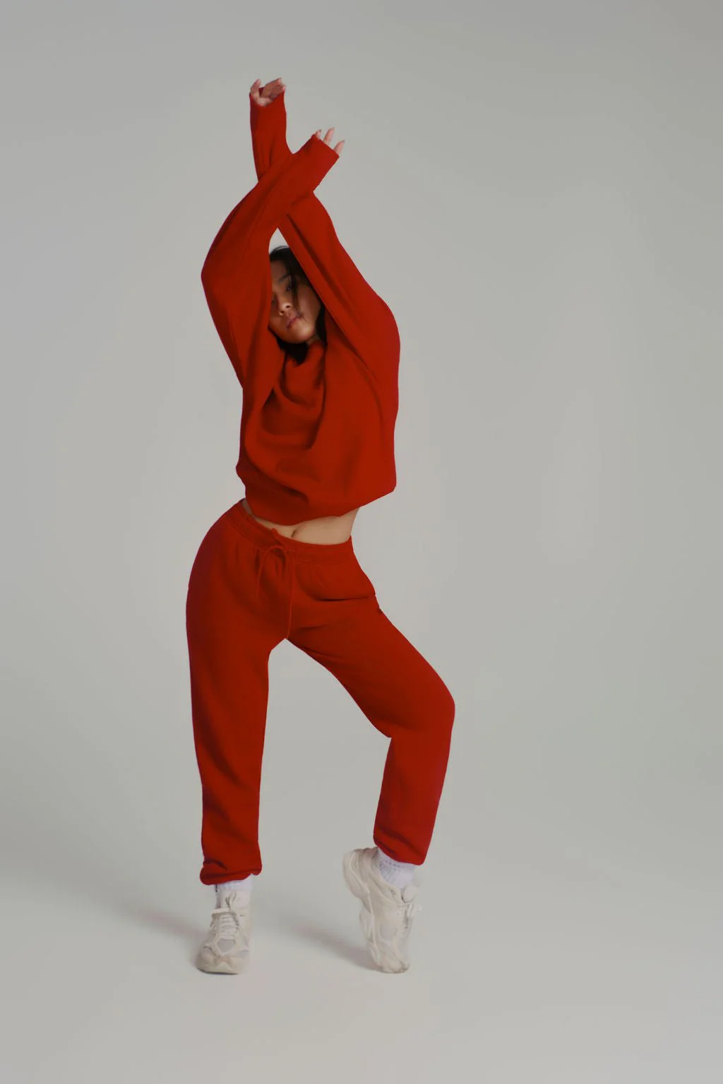 Threads Jogger Sweatpant - Lipstick Red - Image 5