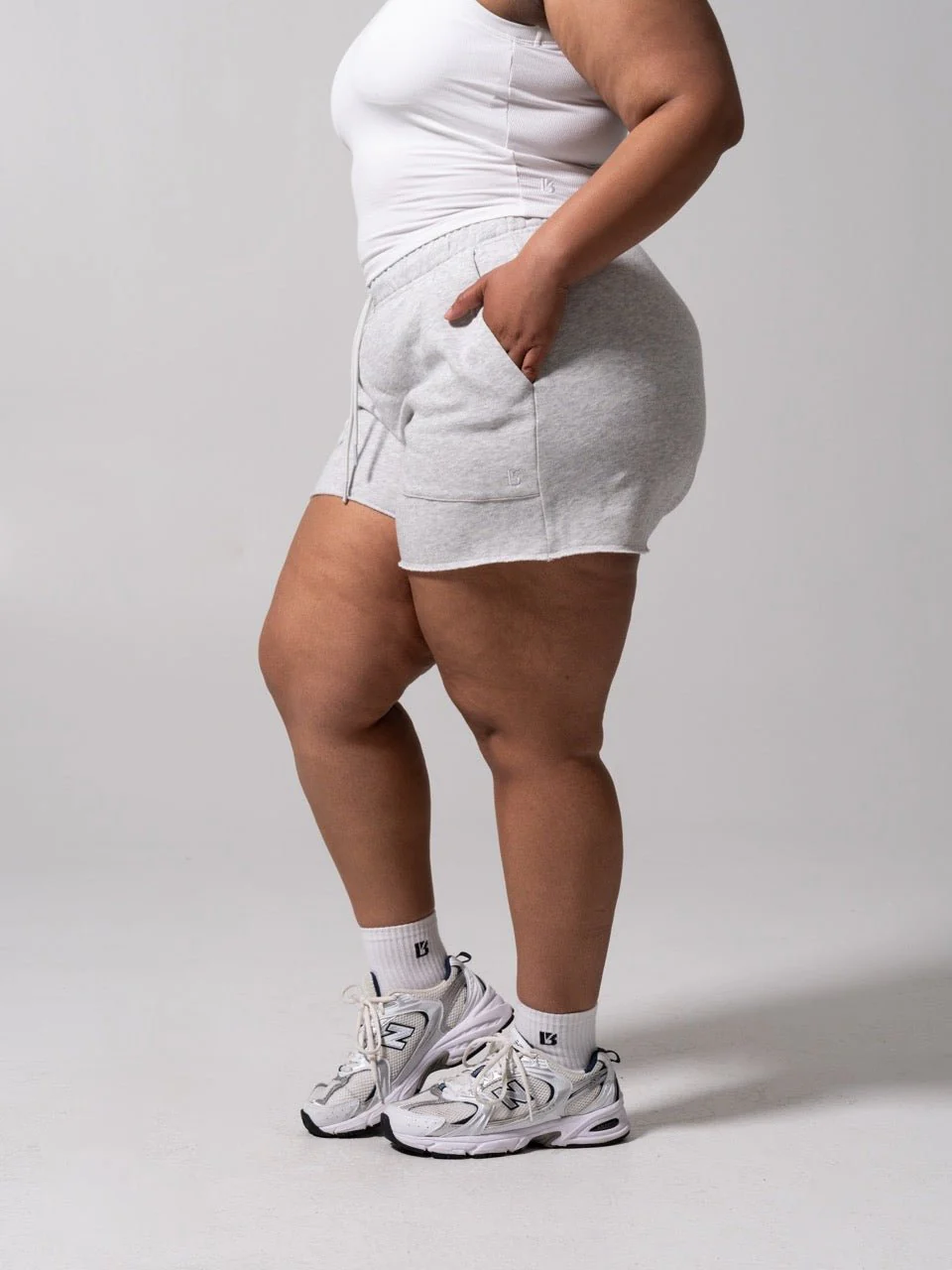 Threads Short - Heather Grey - Image 3
