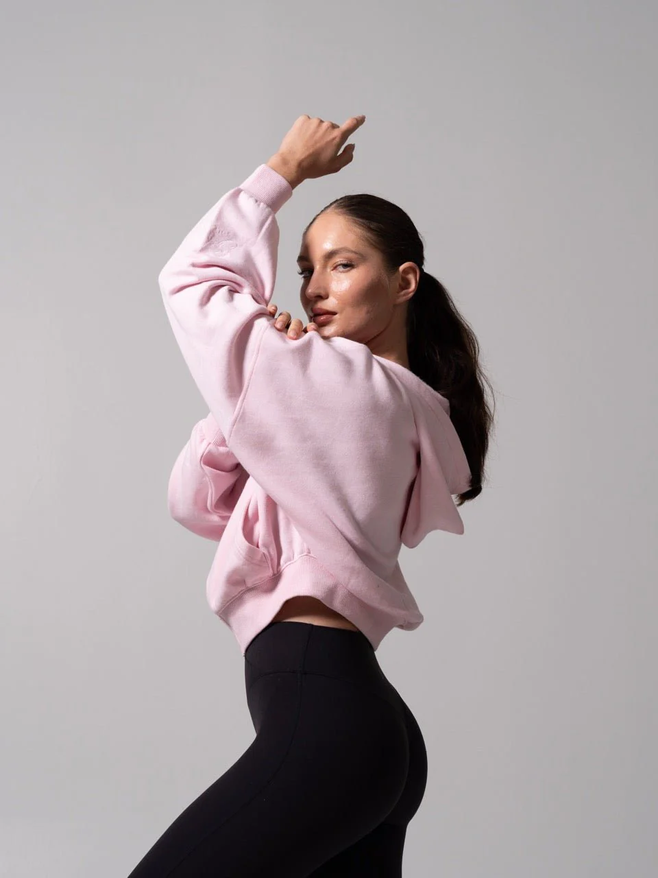 Threads Waist Zip Hoodie - Light Hot Mess - Image 6