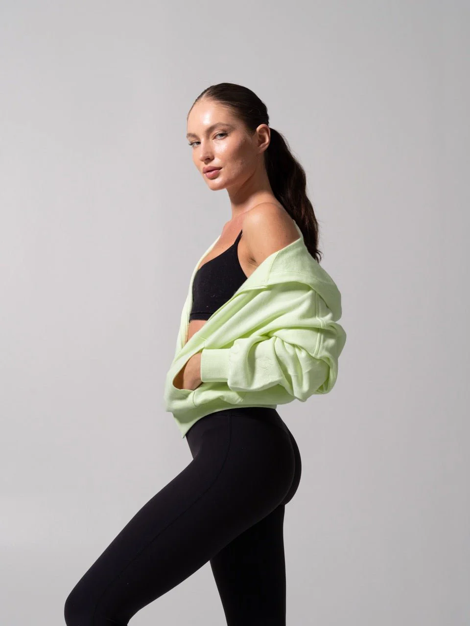 Threads Waist Zip Hoodie - Light Margarita - Image 4