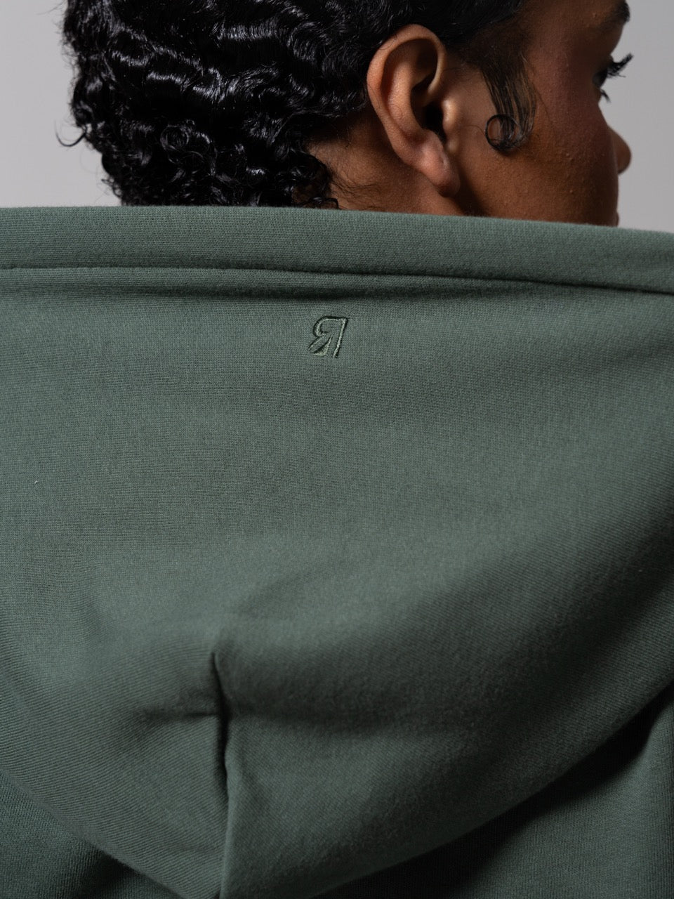 Threads Waist Zip Hoodie - Limon Pepino - Image 5