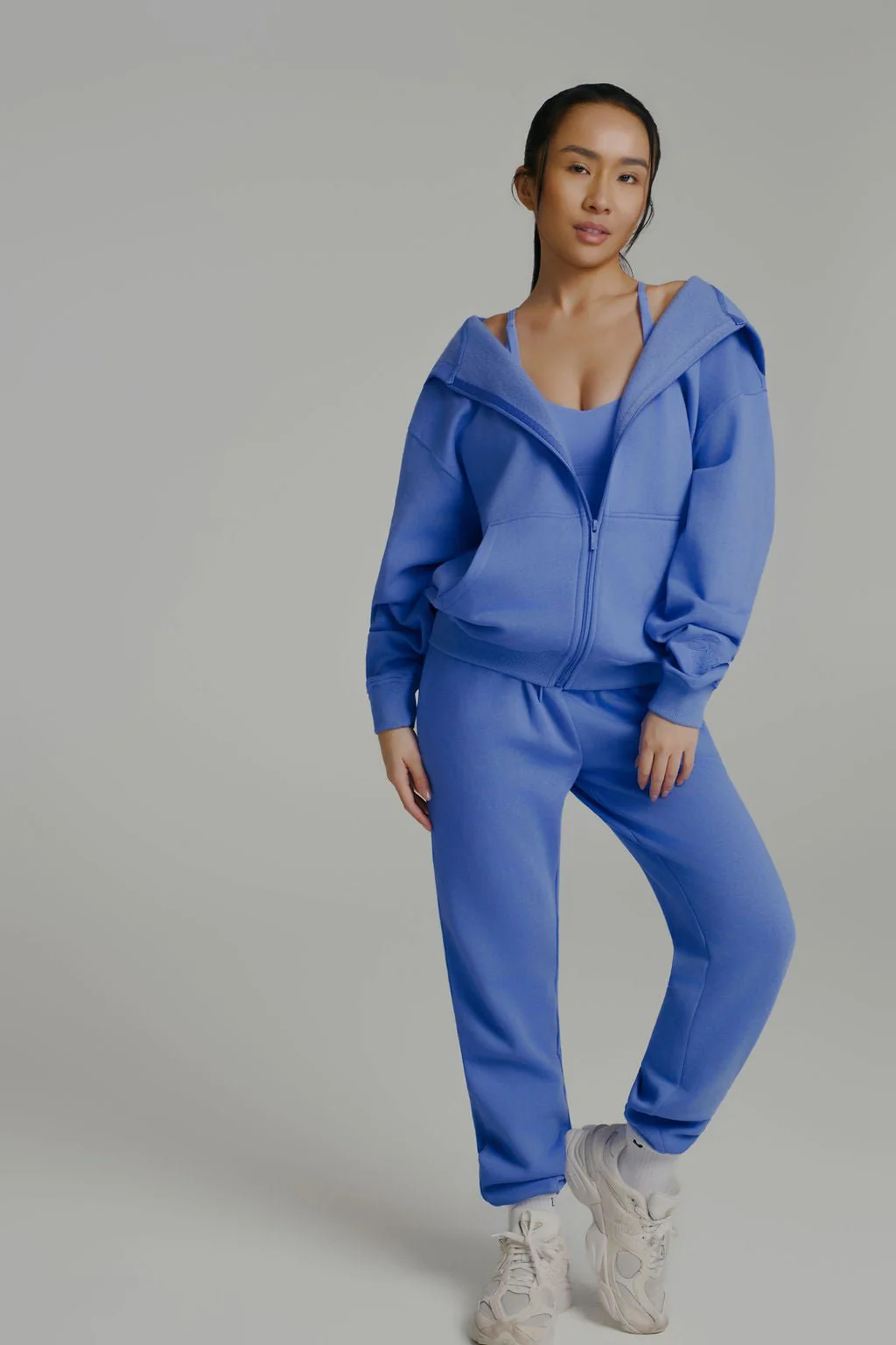 Threads Zip Hoodie - Azul - Image 2