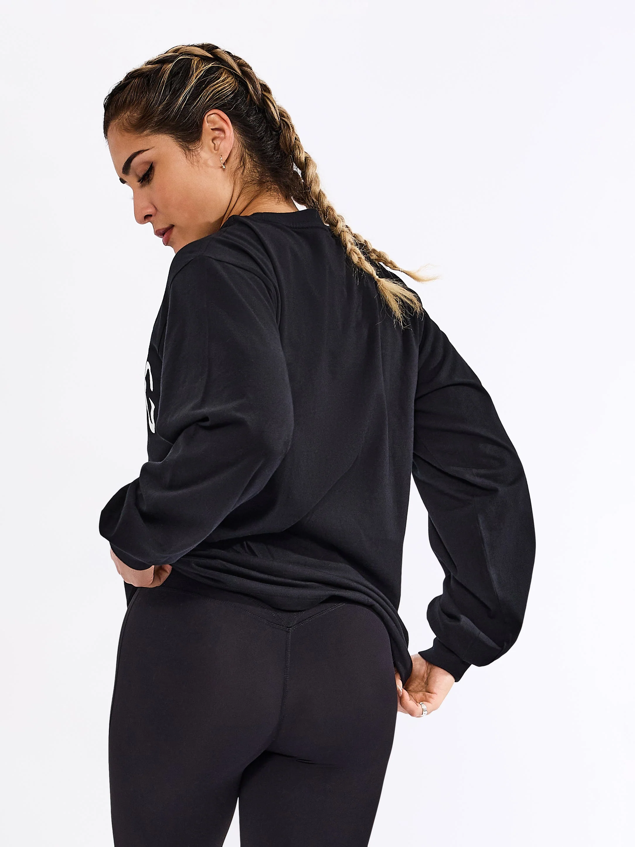 Training Long Sleeve Tee - Onyx Black - Image 3