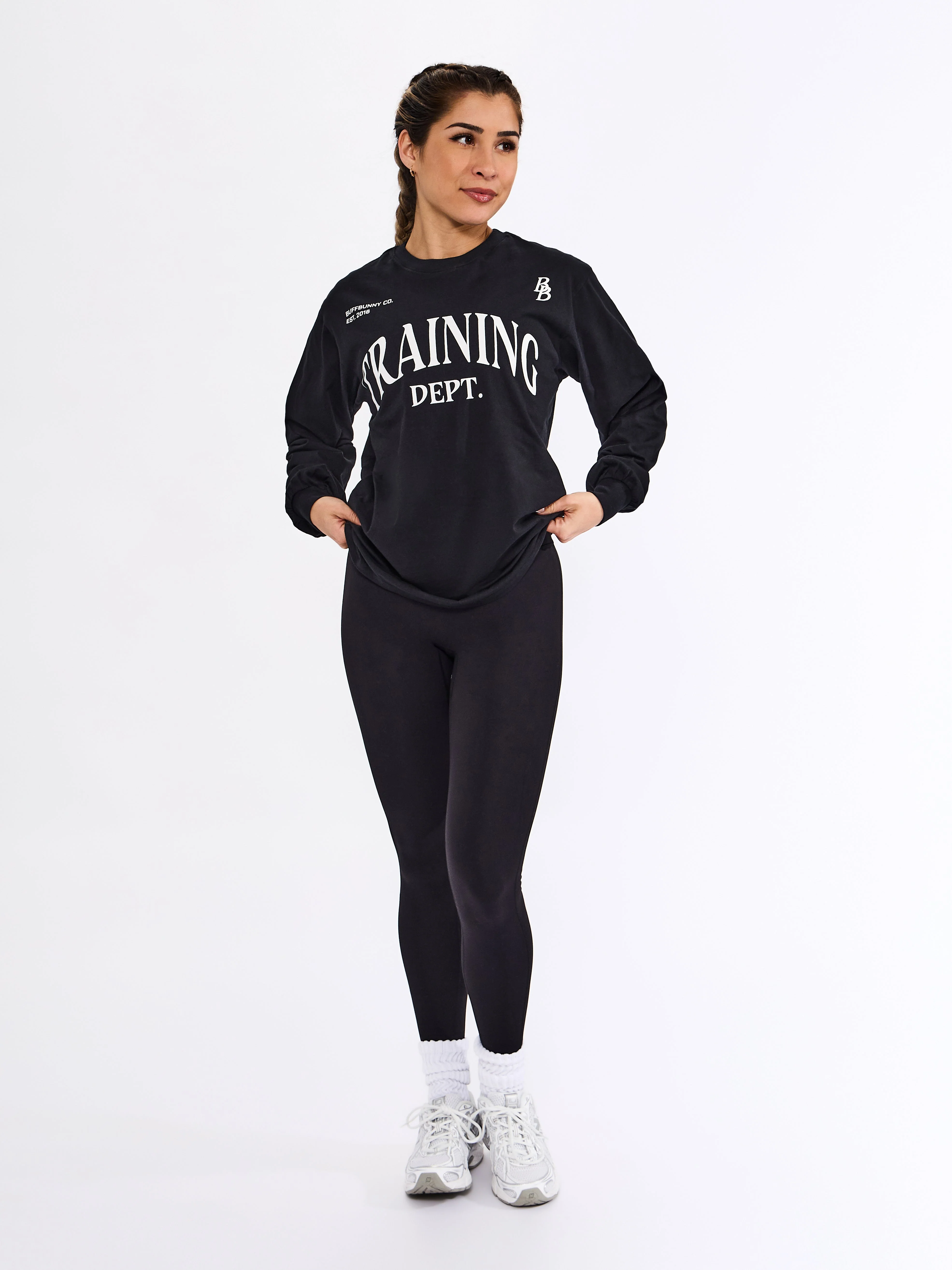 Training Long Sleeve Tee - Onyx Black - Image 5