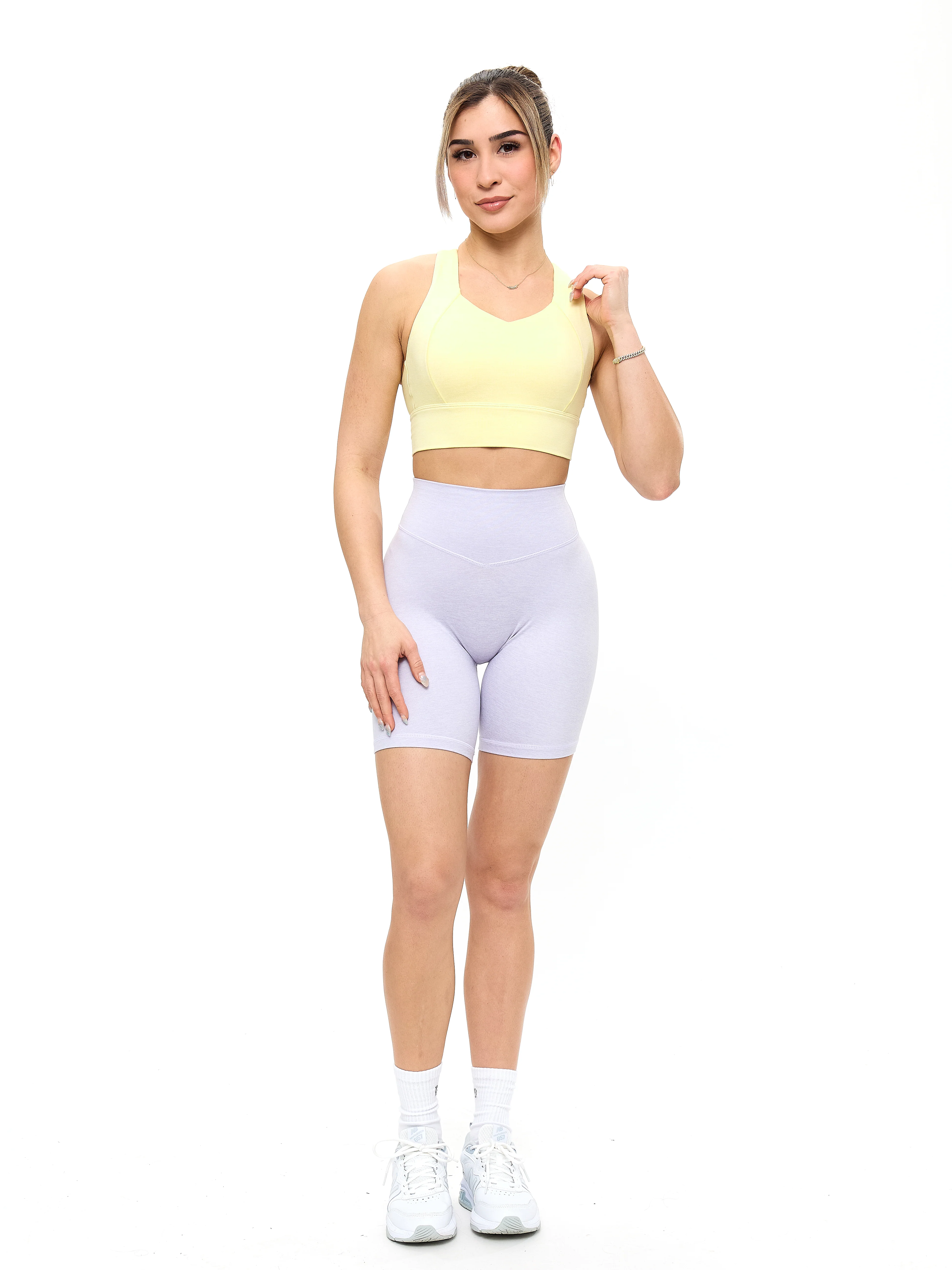 Twilight Dream Heather Sports Bra - Heather Sunbeam - Image 4