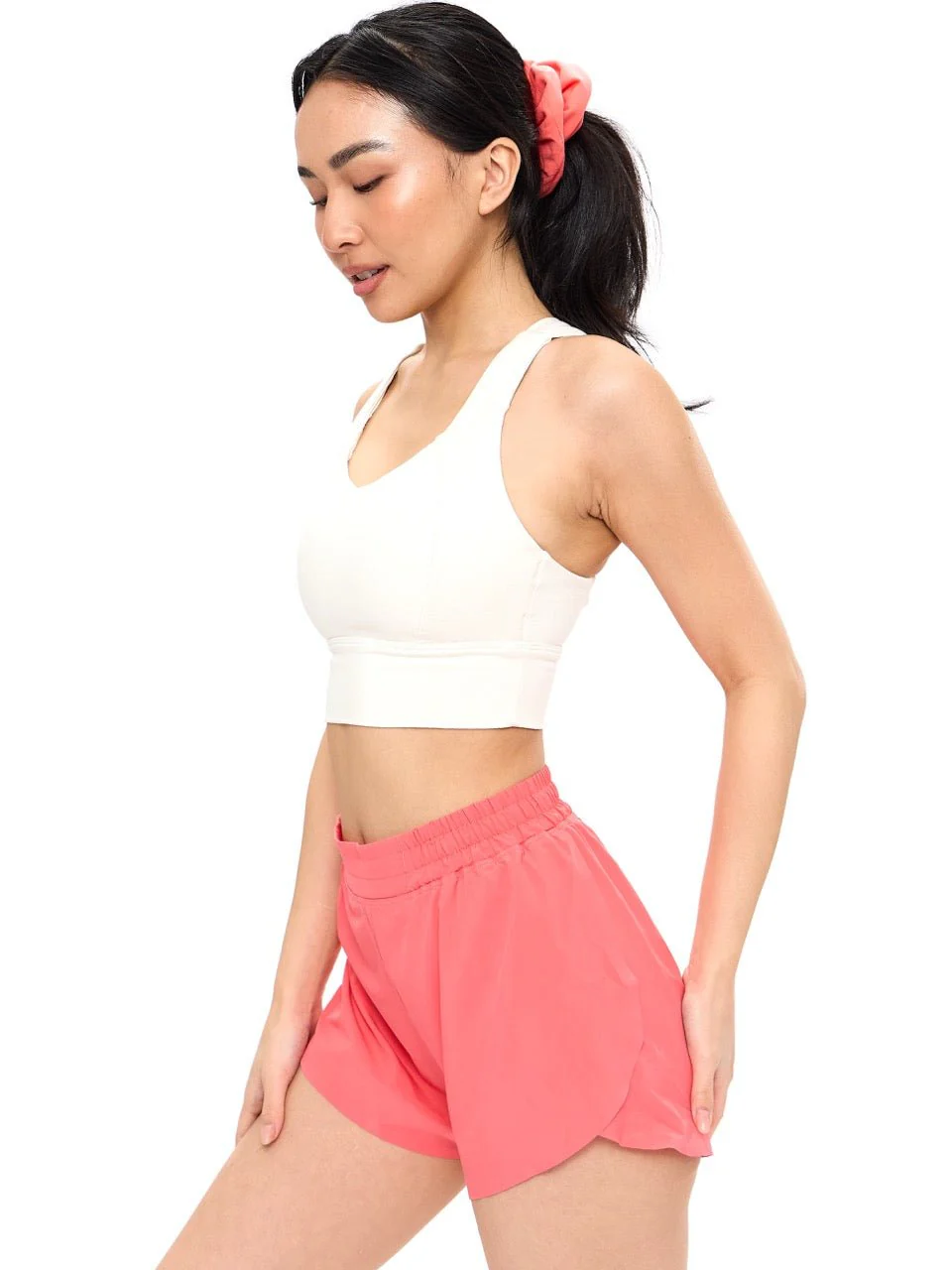 Twilight Dream Heather Sports Bra - Oat Milk - Image 7