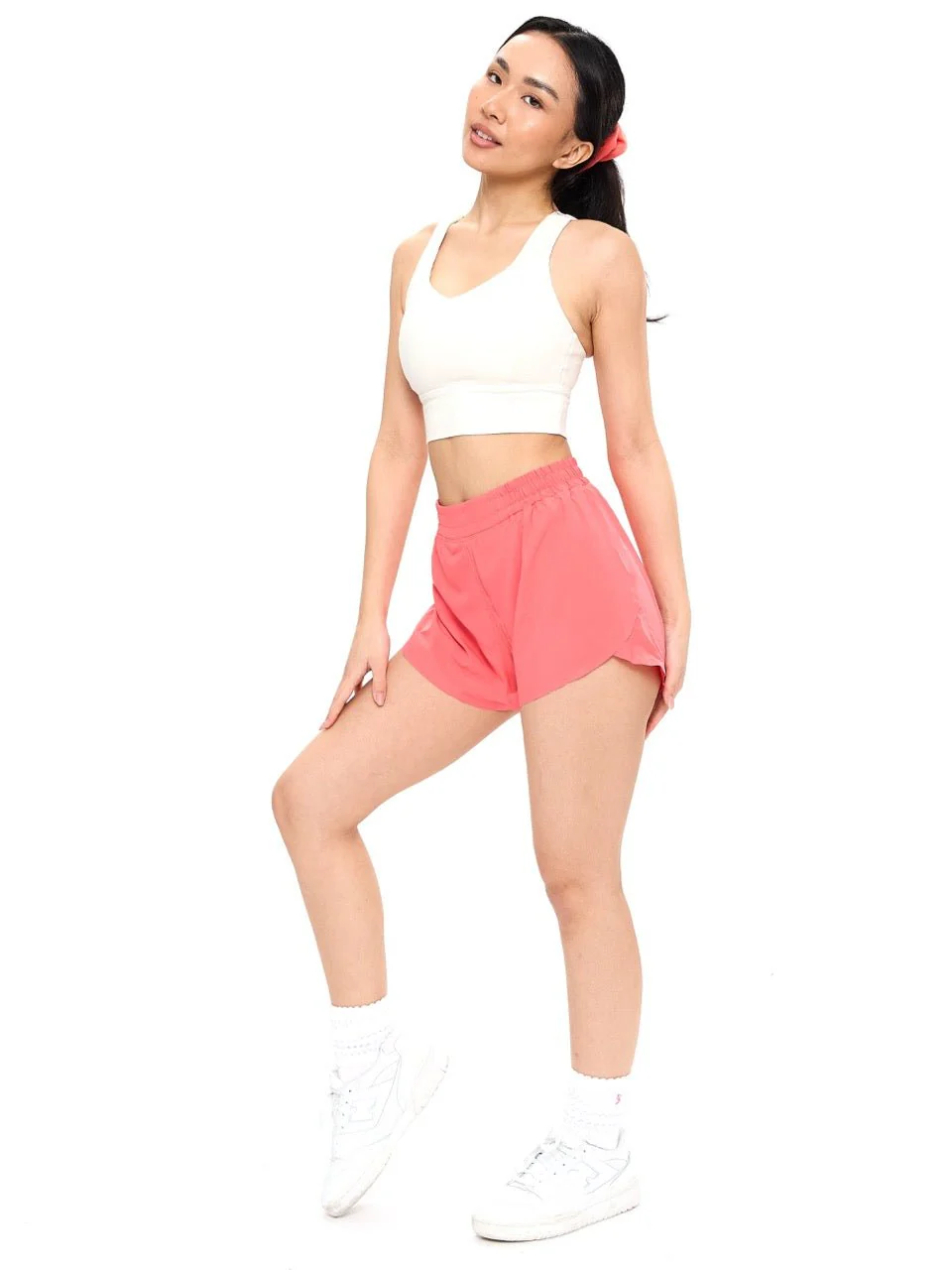 Twilight Dream Heather Sports Bra - Oat Milk - Image 8