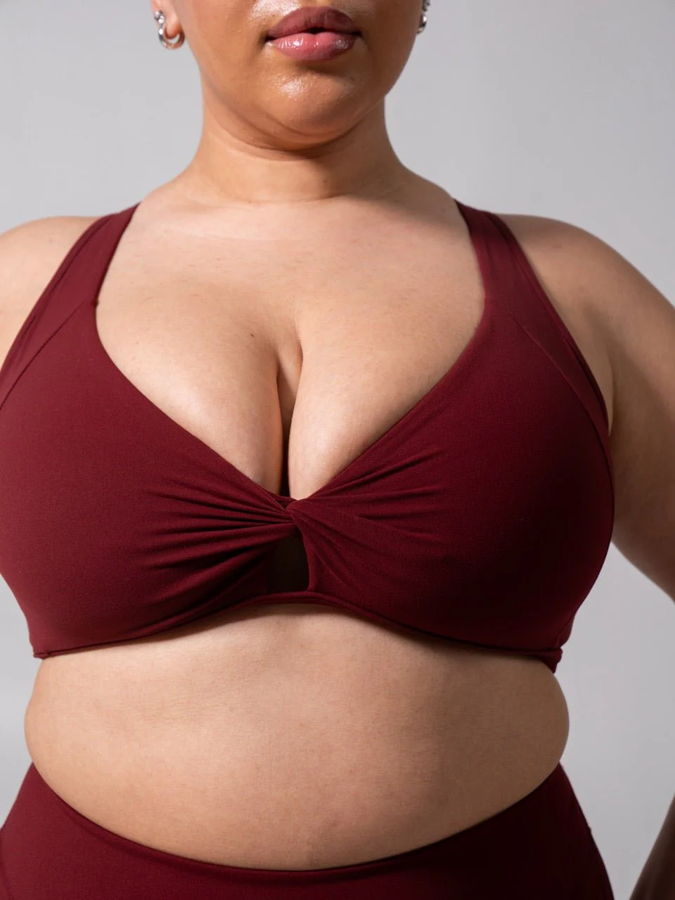 Twist Fit Sports Bra - Vineyard - Image 6