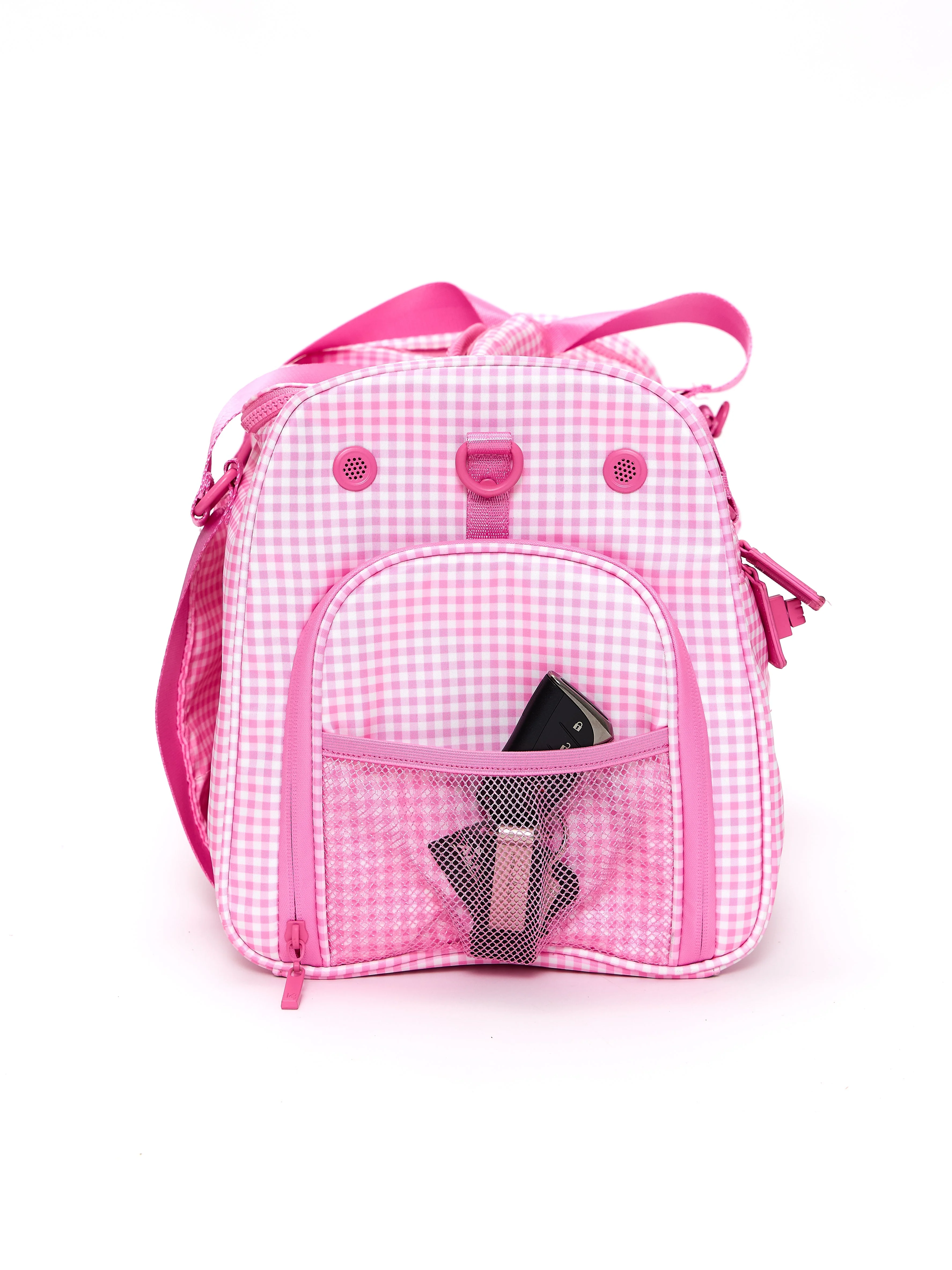 Ultimate Pocket Duffel - Pink Gingham - Image 10