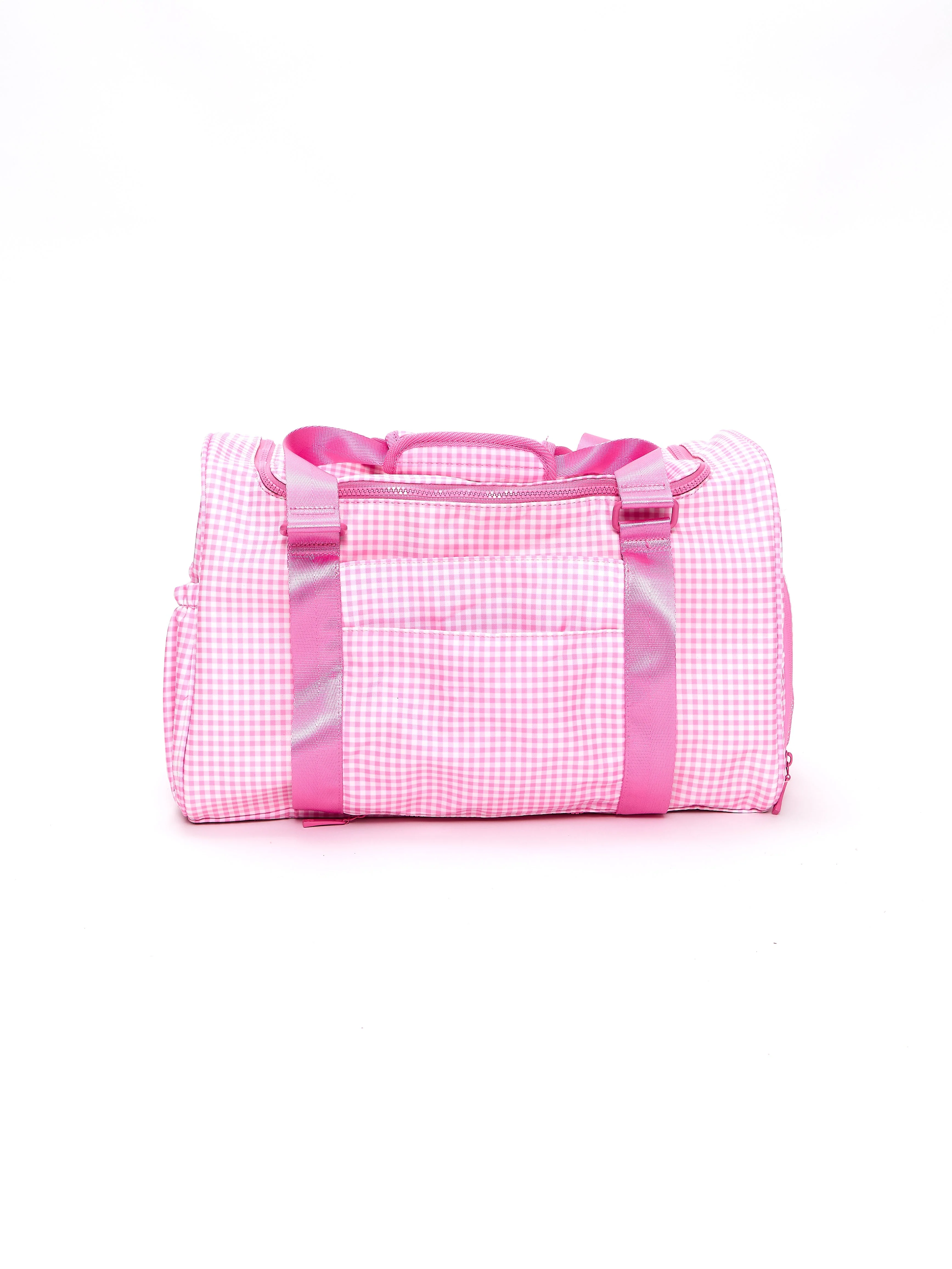 Ultimate Pocket Duffel - Pink Gingham - Image 5