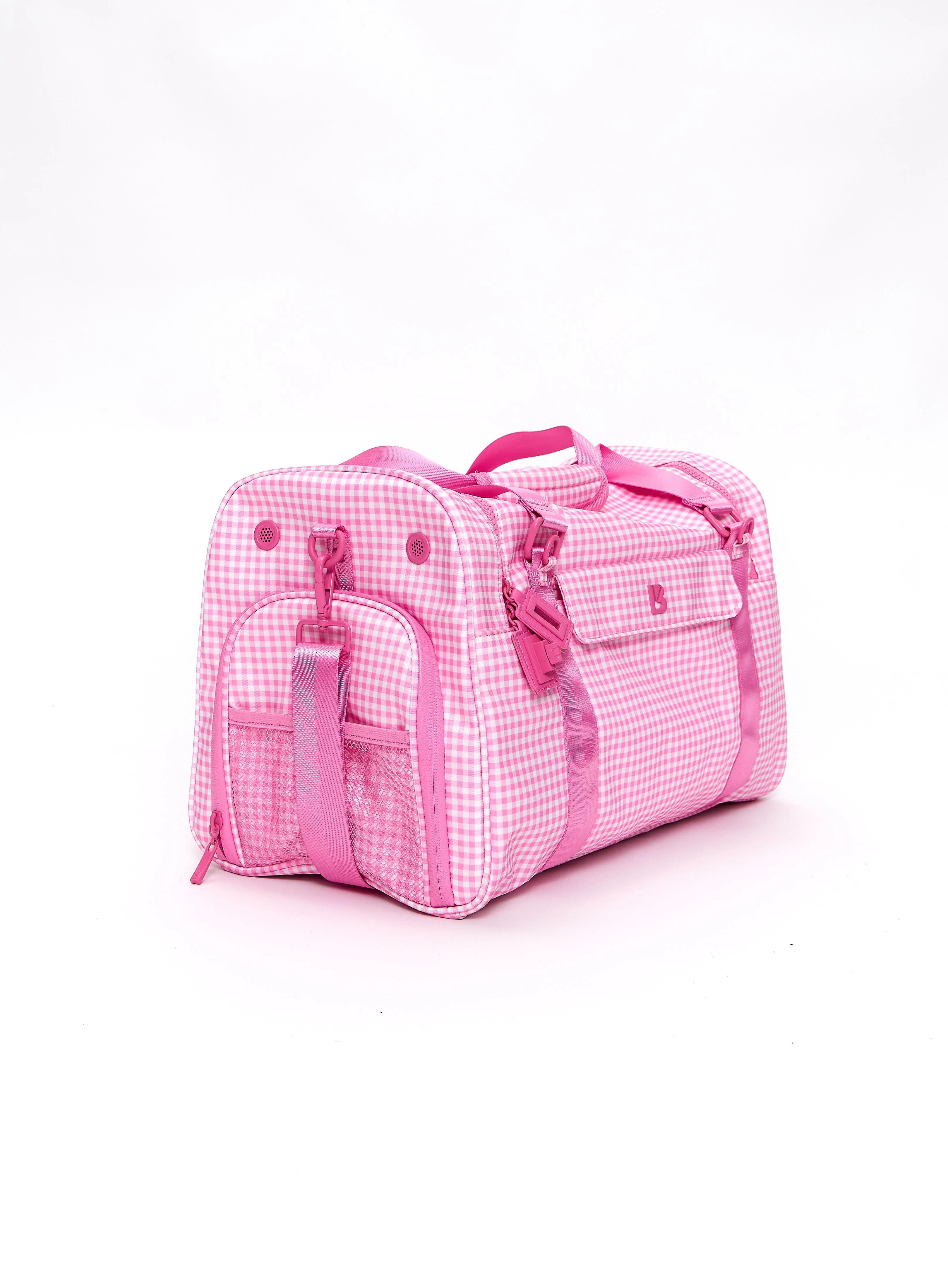 Ultimate Pocket Duffel - Pink Gingham - Image 8