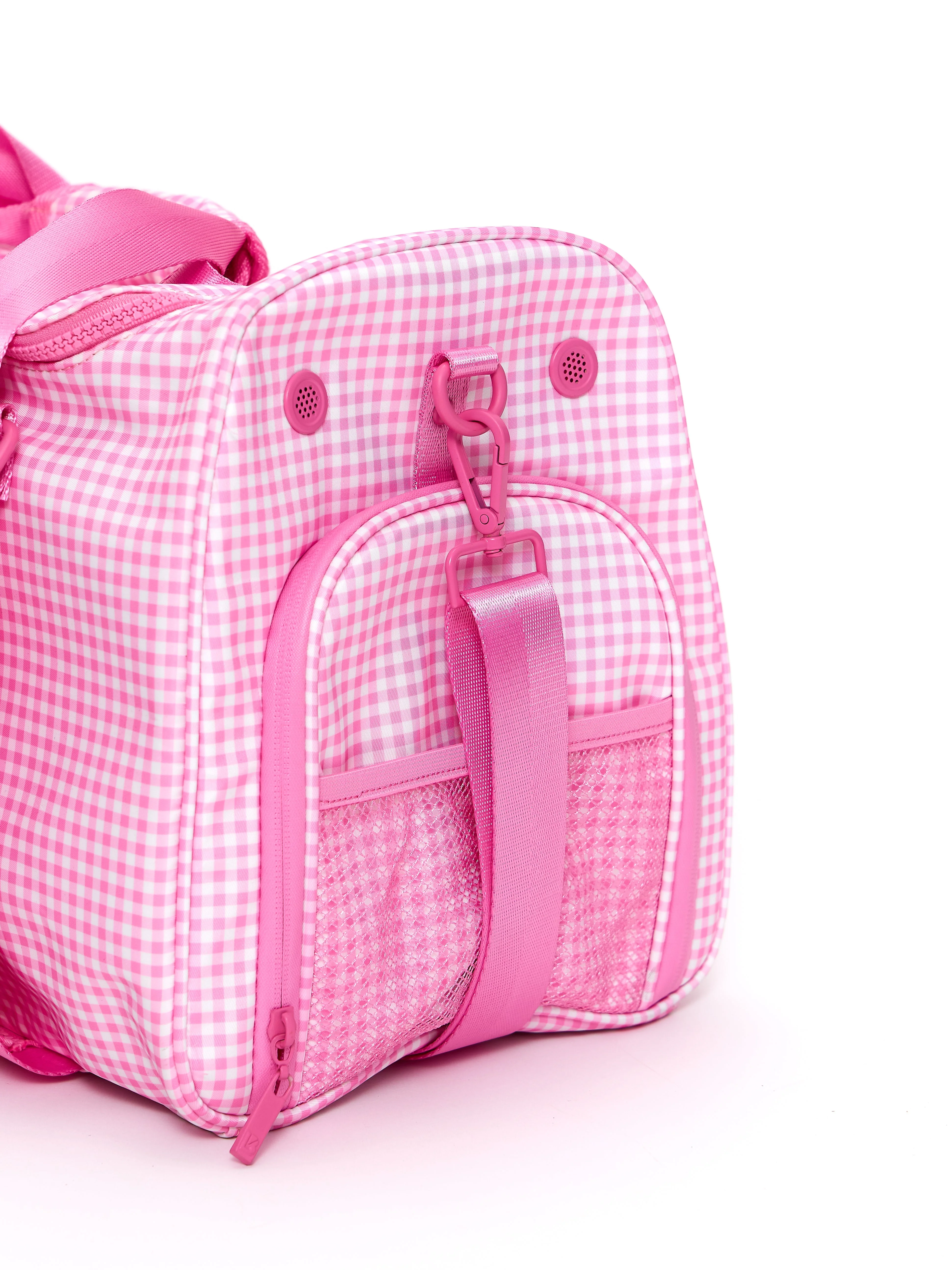 Ultimate Pocket Duffel - Pink Gingham - Image 9
