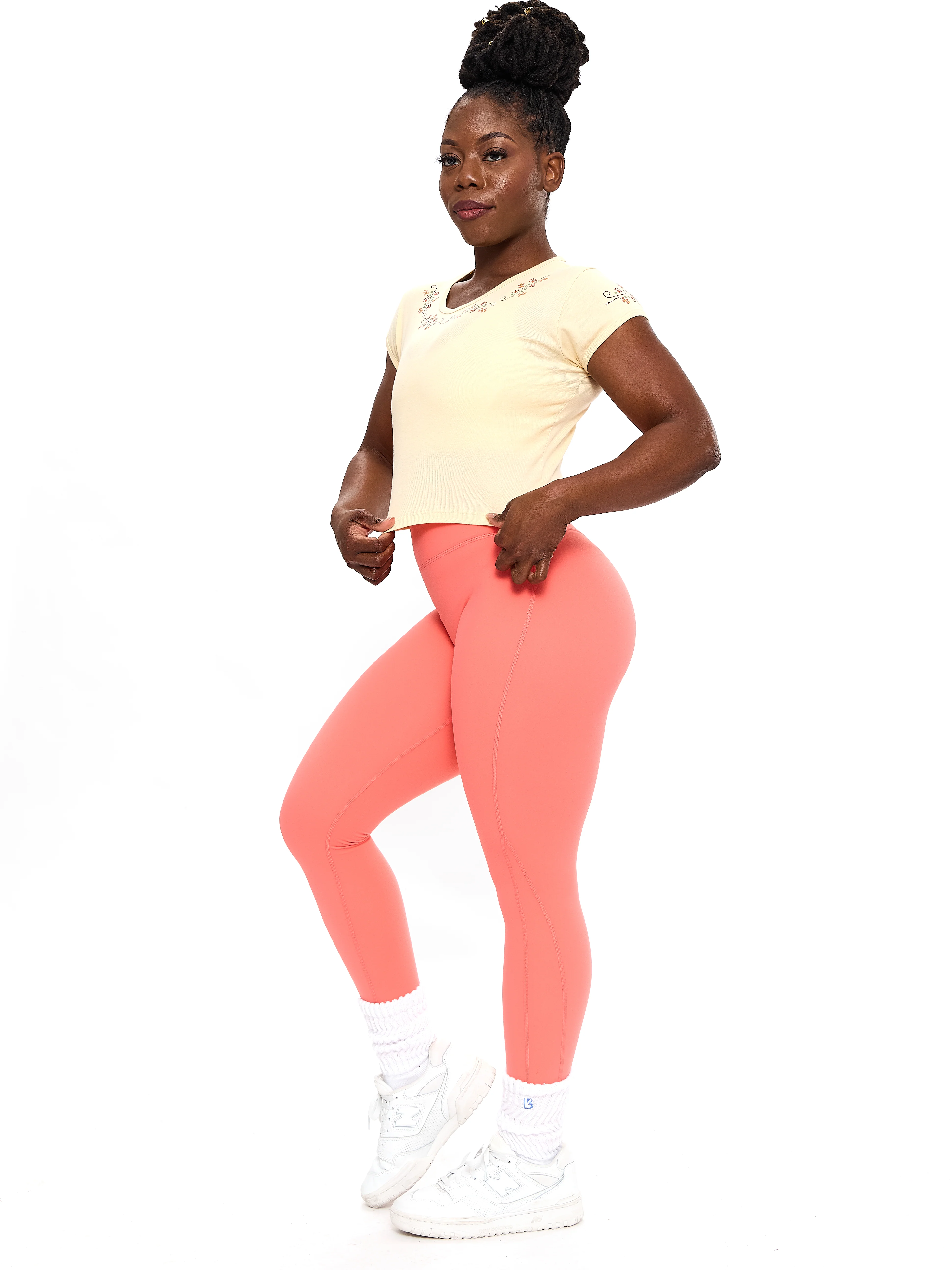 Vida Baby Tee - Leche - Image 3