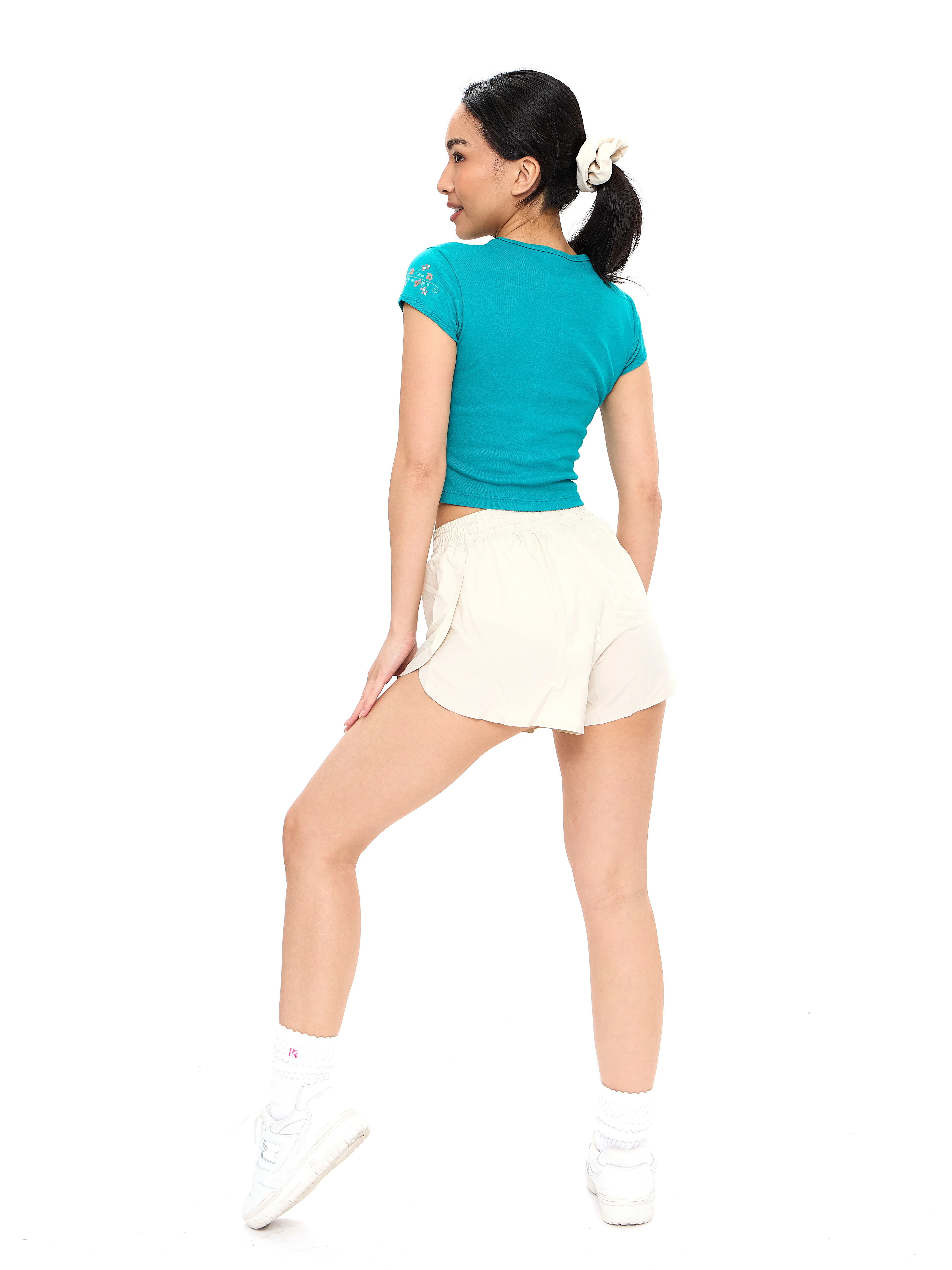 Vida Baby Tee - Teal - Image 6