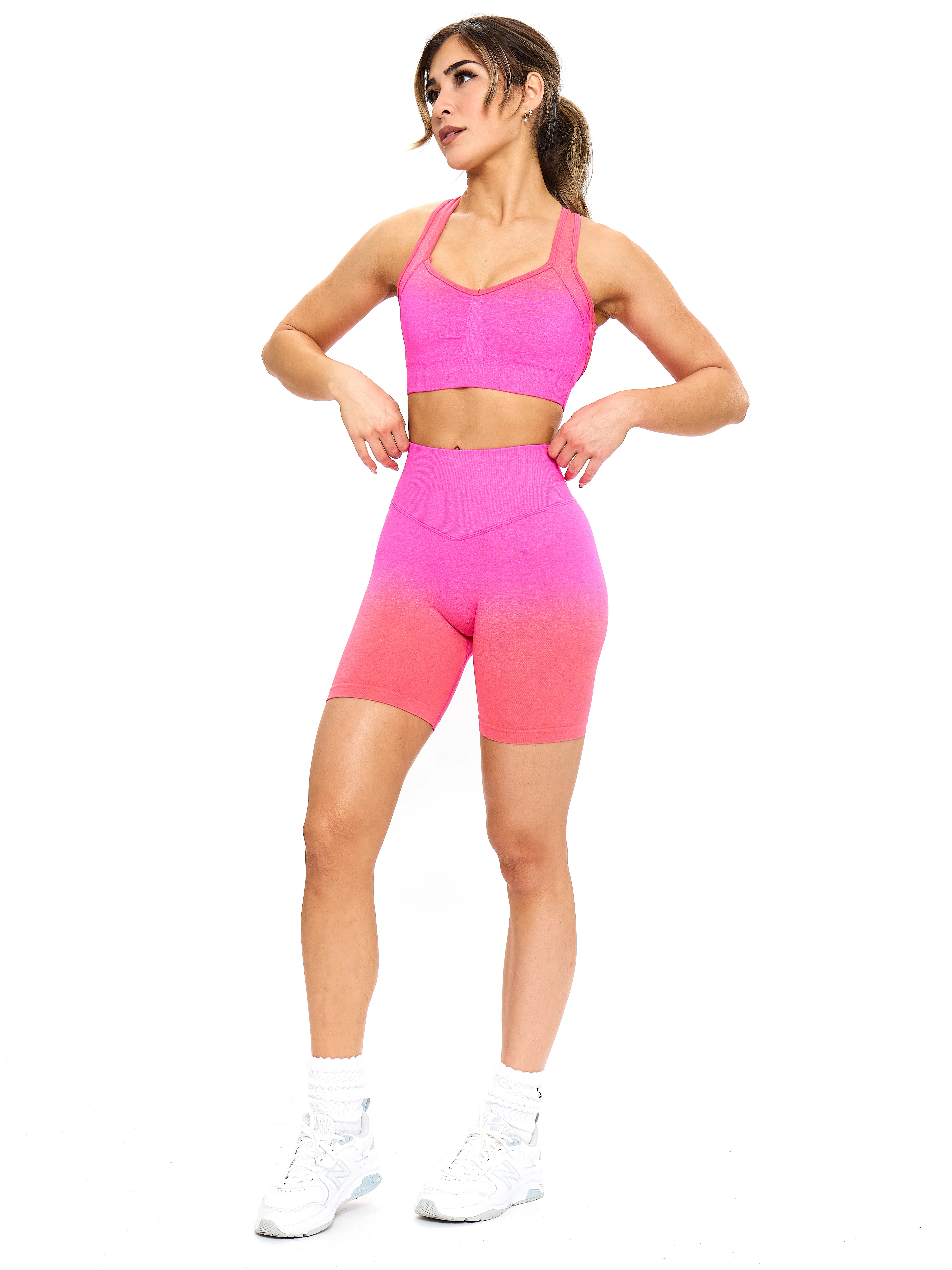Vida Seamless Short - Sunrise Ombre - Image 3