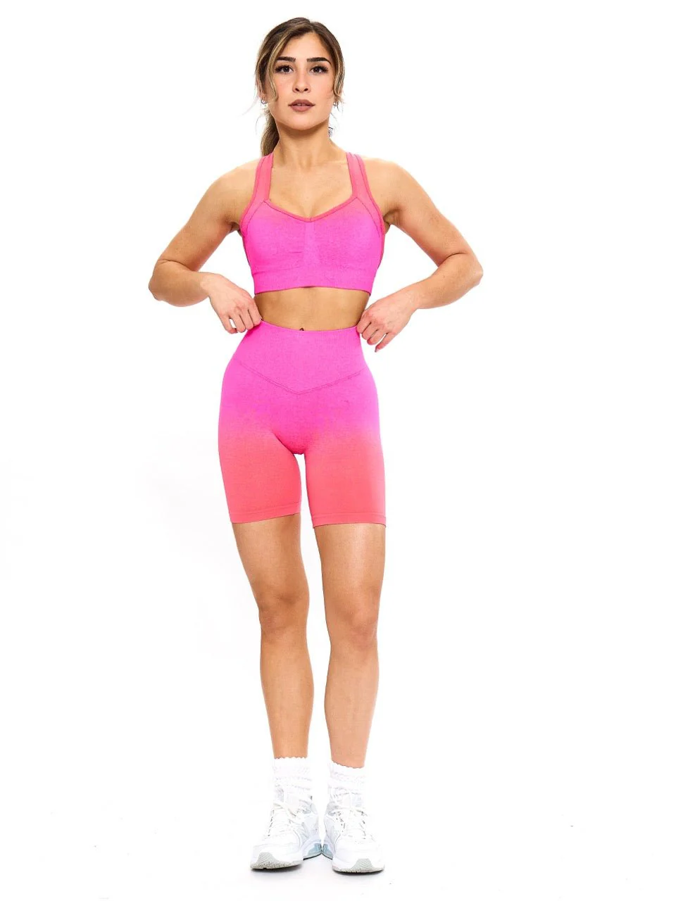 Vida Seamless Sports Bra - Sunrise Ombre - Image 4
