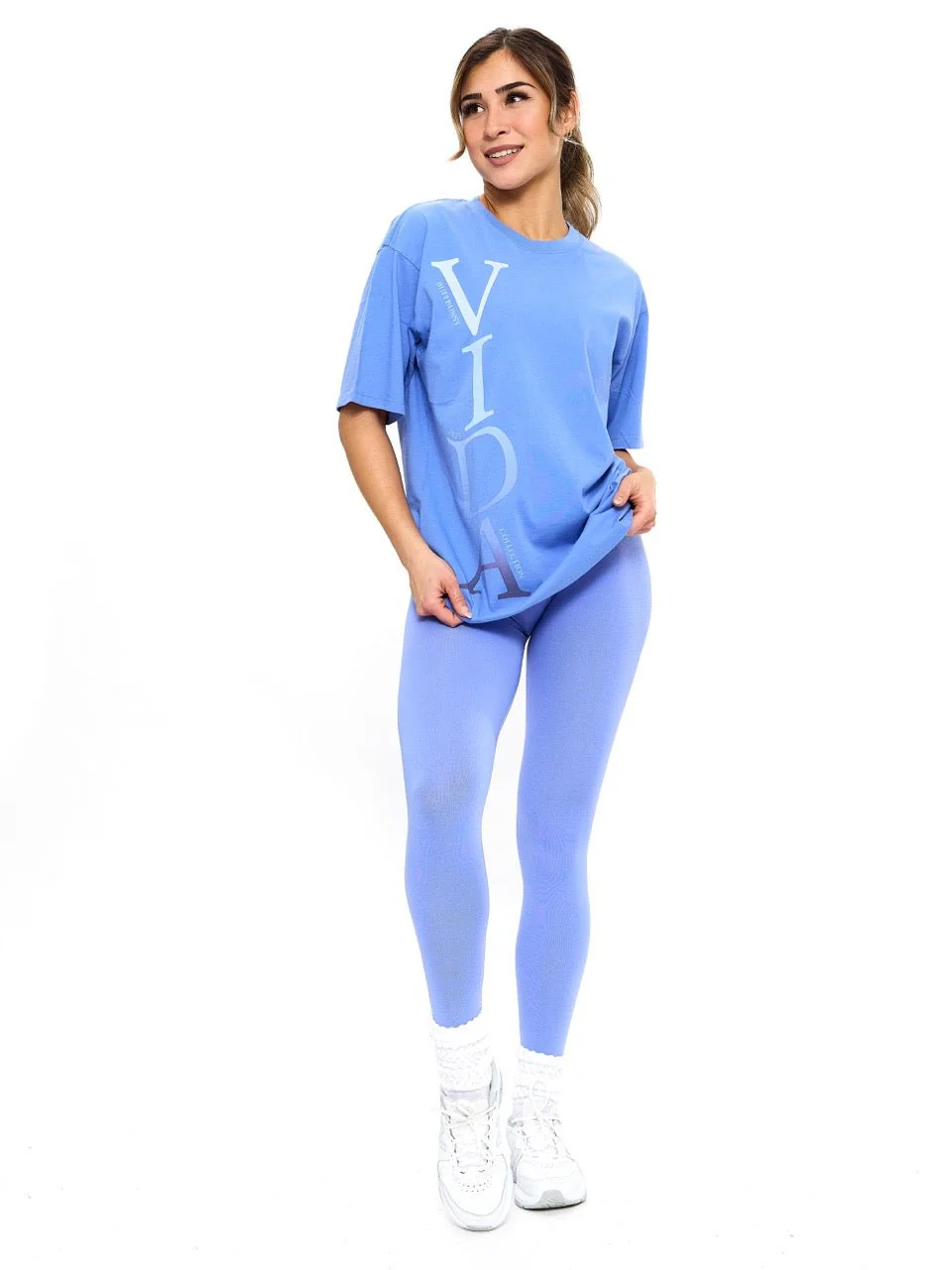 Vida Short Sleeve Tee - Azul - Image 2