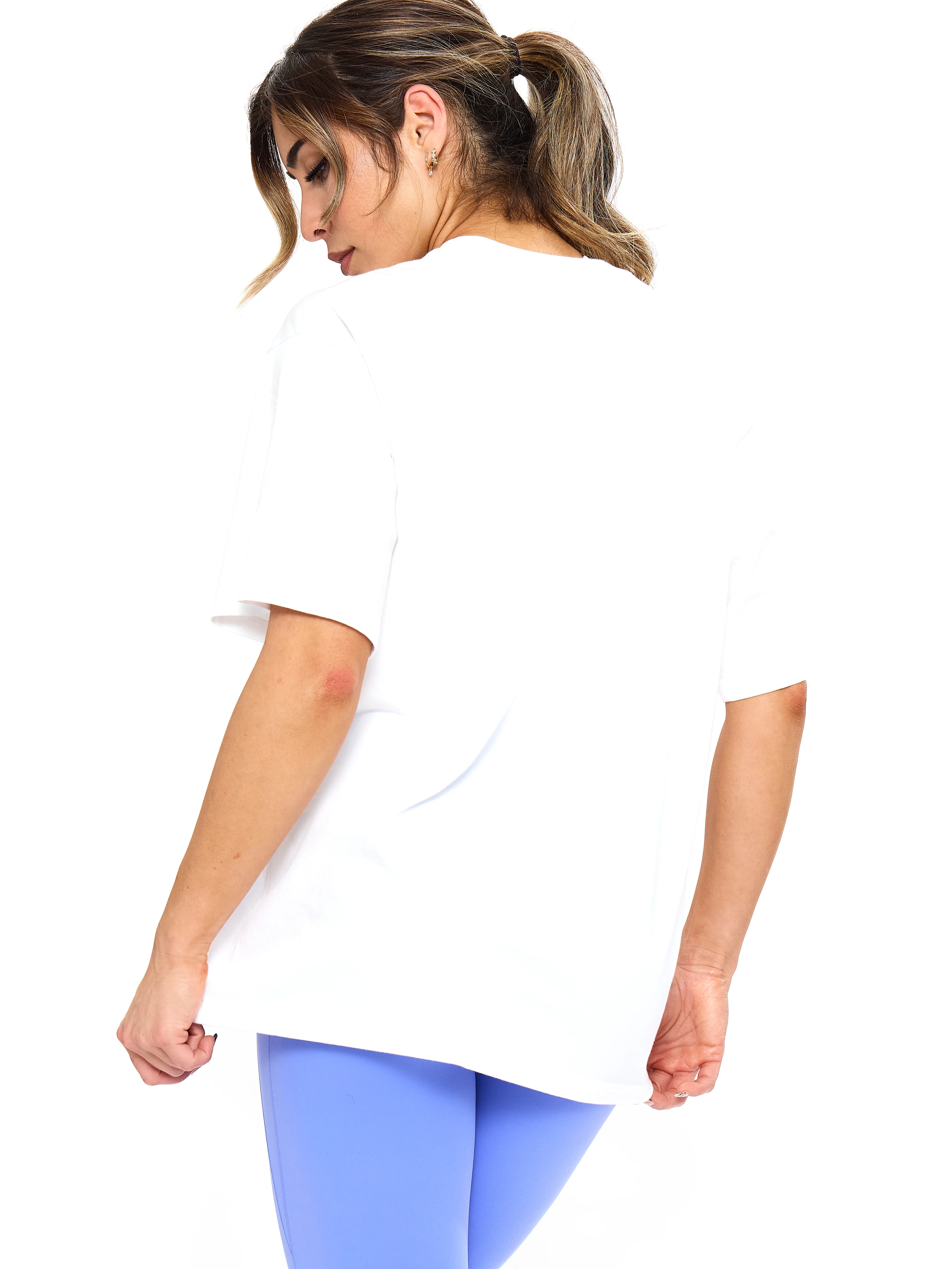 Vida Short Sleeve Tee - White - Image 3