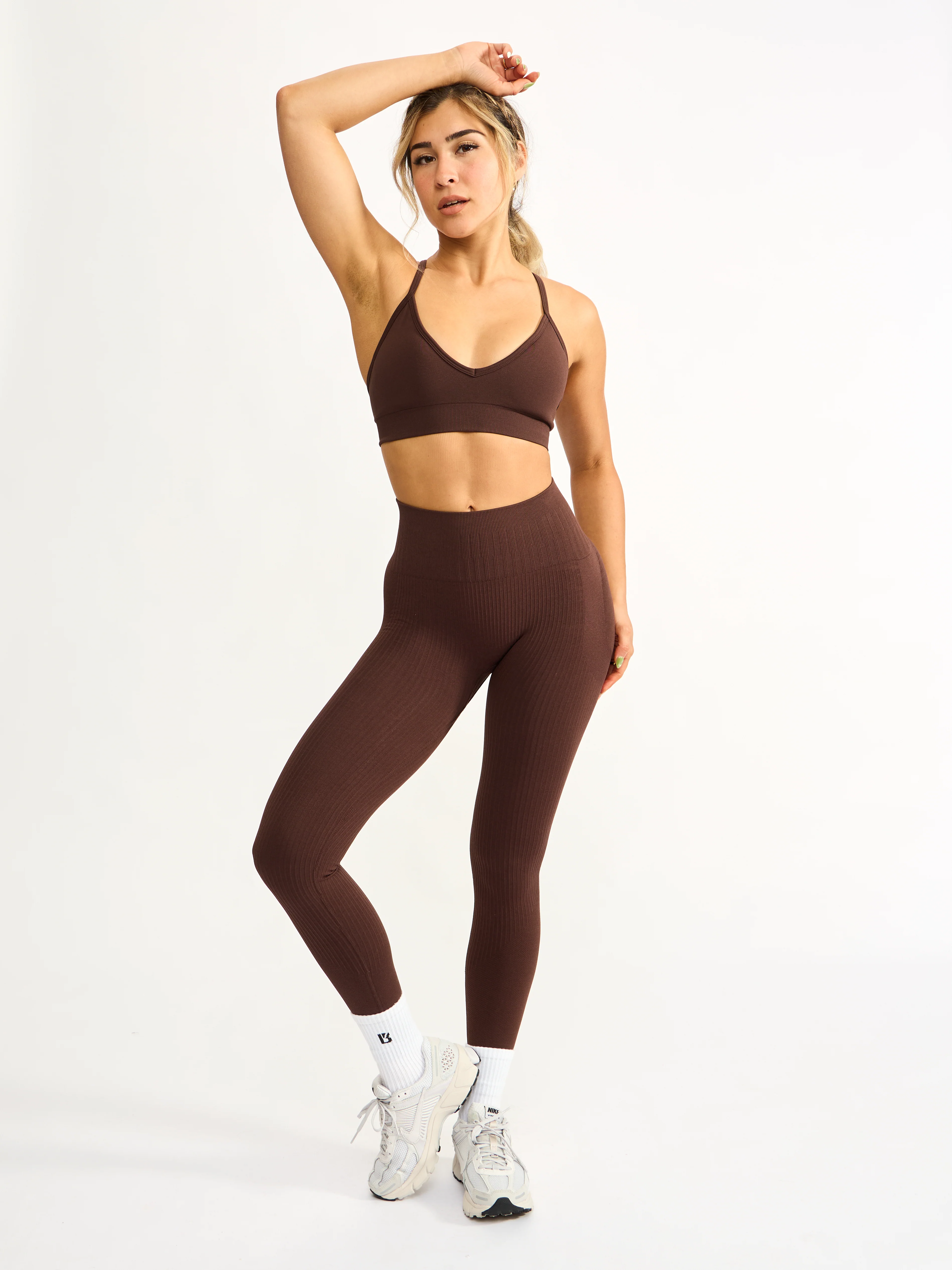 Waterfall Seamless Legging - Truffle - Image 4