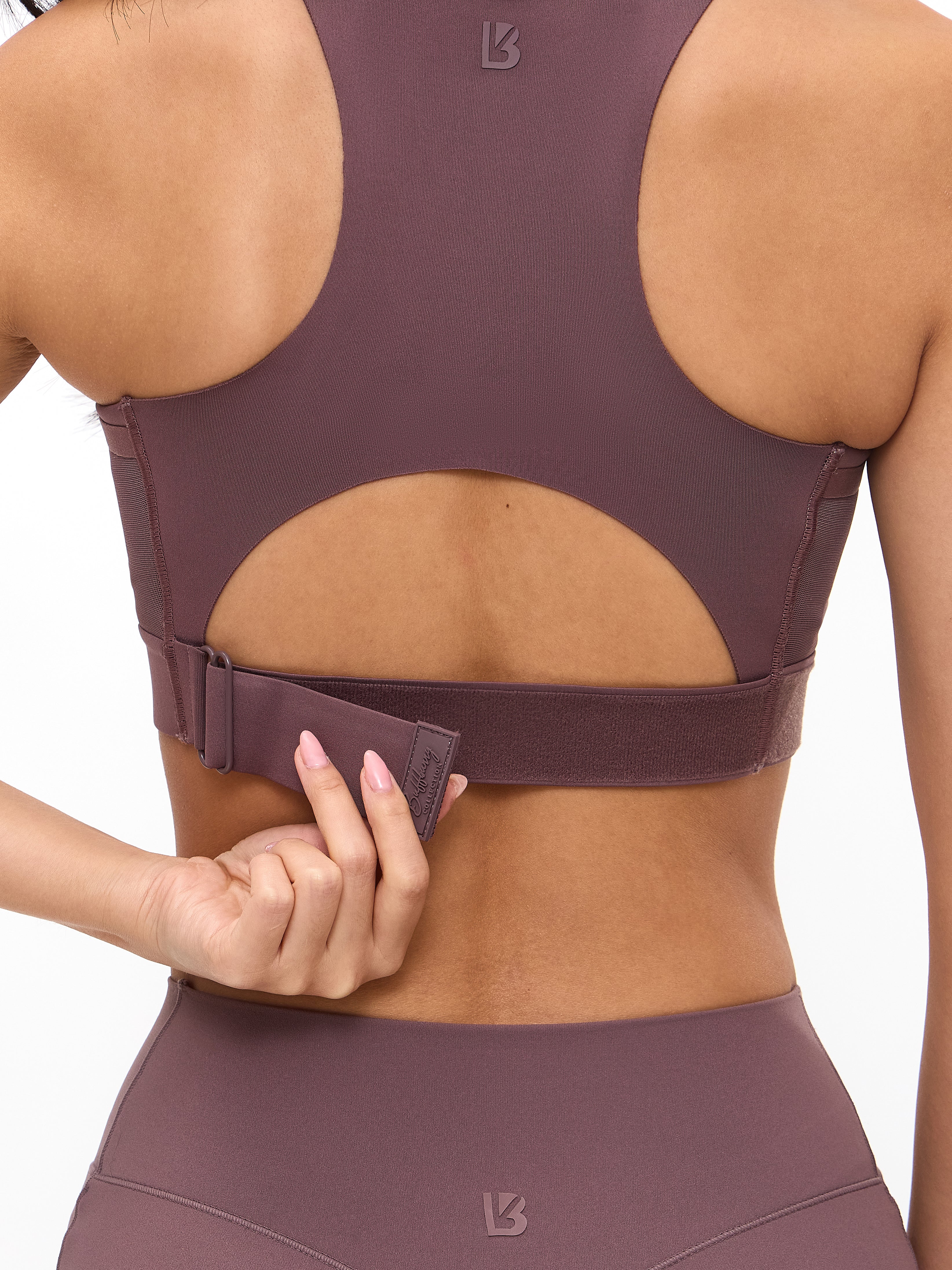 Wicked Sports Bra - Mocha Berry - Image 7
