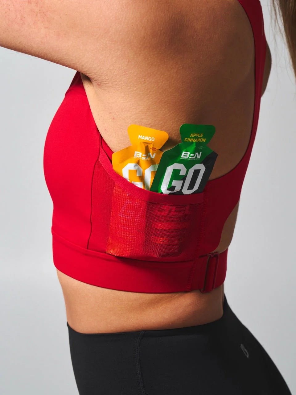Wicked Zip Sports Bra - Lipstick Red - Image 7