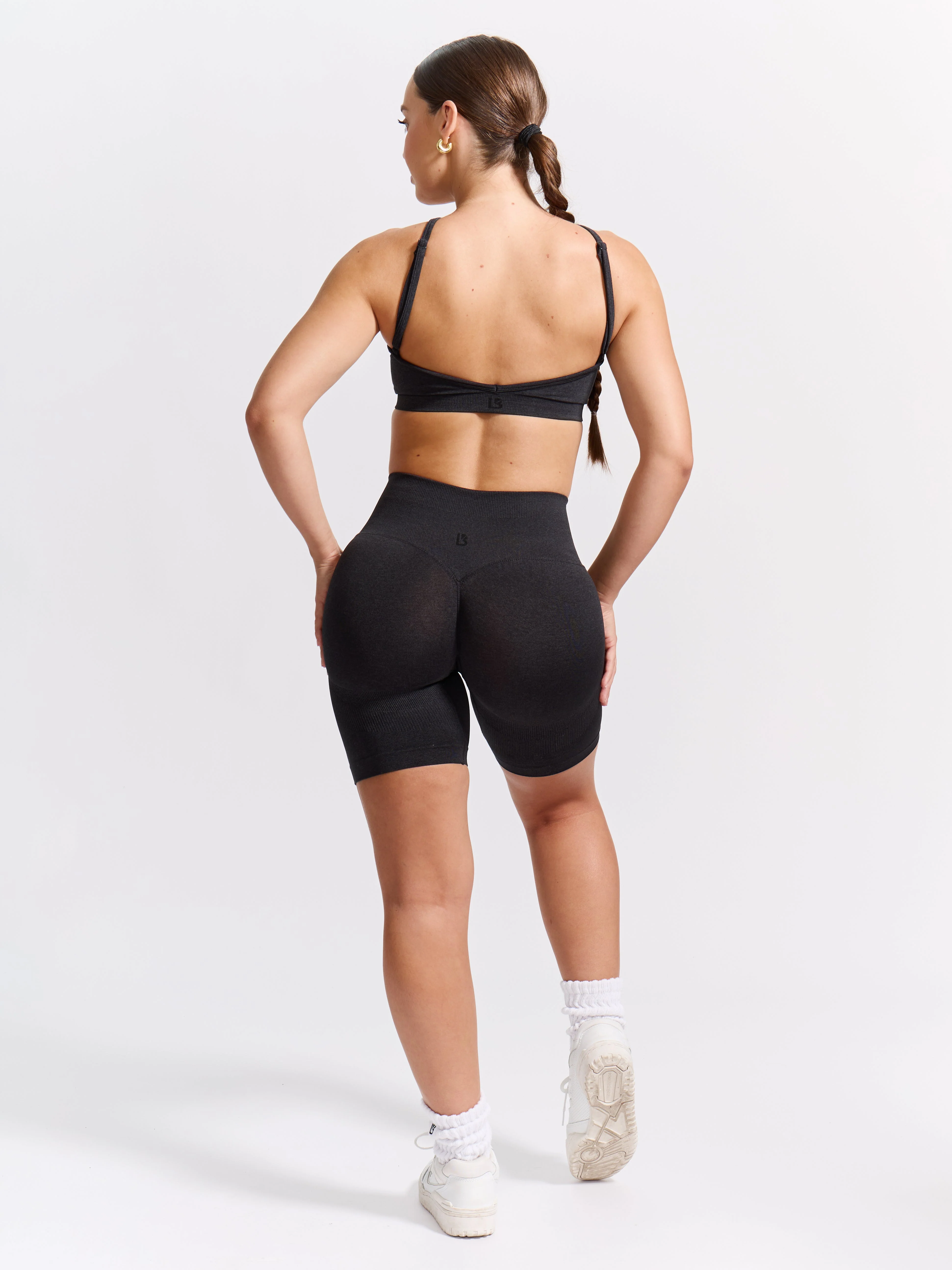 Wonder Seamless Sports Bra - Charcoal - Image 5
